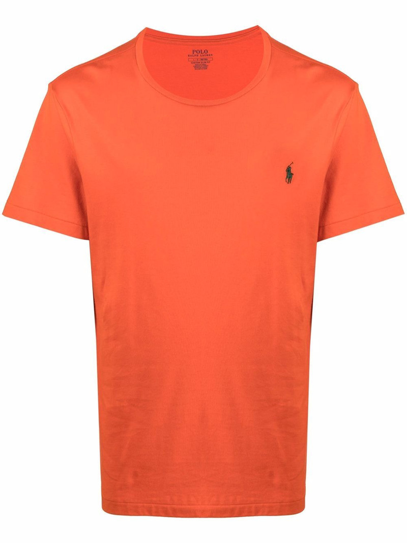 embroidered-logo short-sleeve T-shirt 1