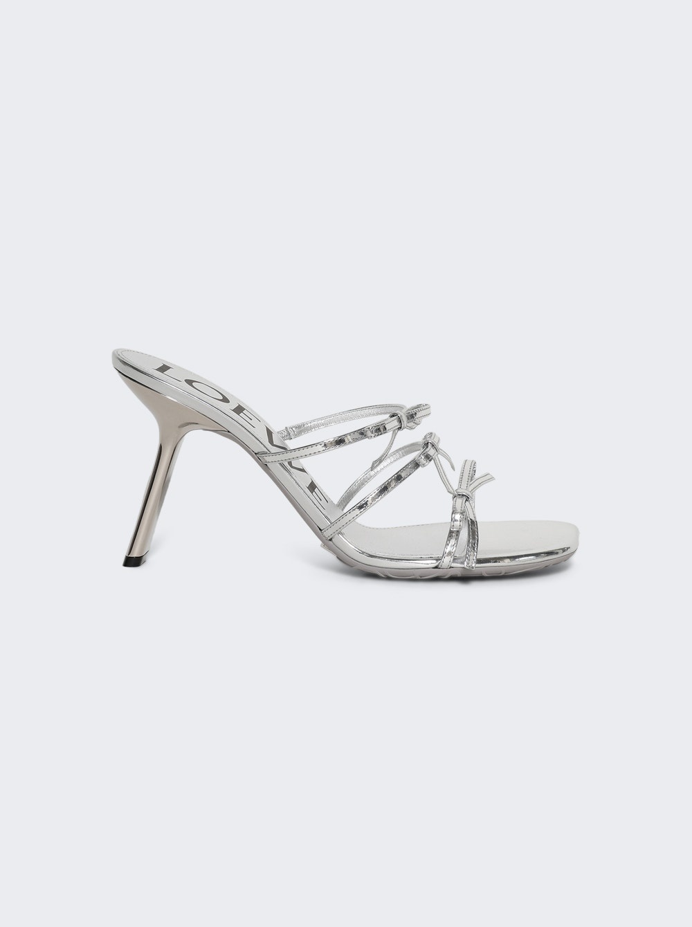 Petal Bow Sandal 90 Silver - 1
