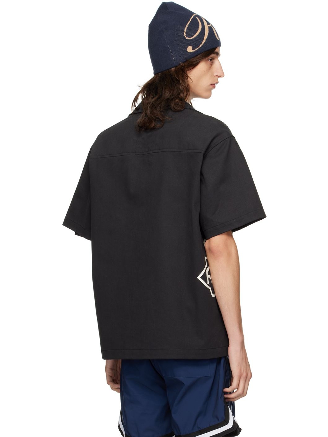 Black Cross Logo Shirt - 3