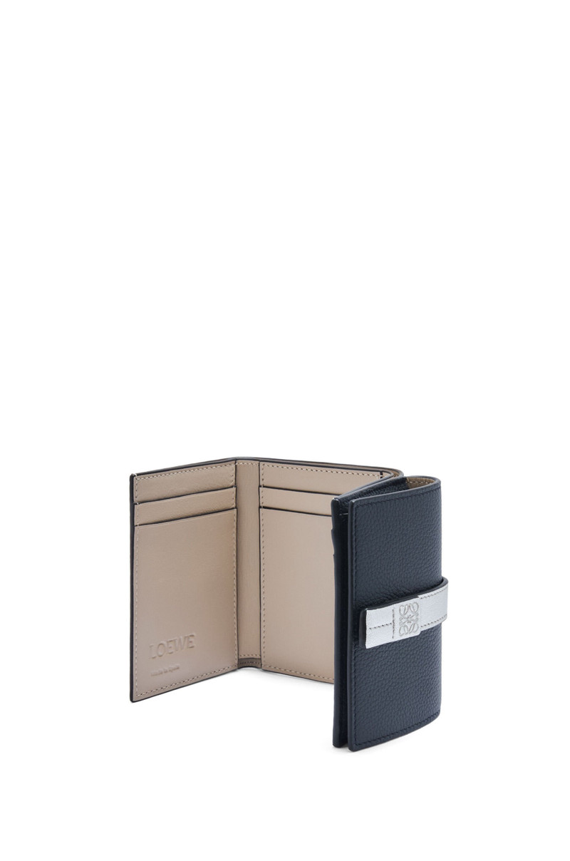 Trifold wallet in soft grained calfskin 4