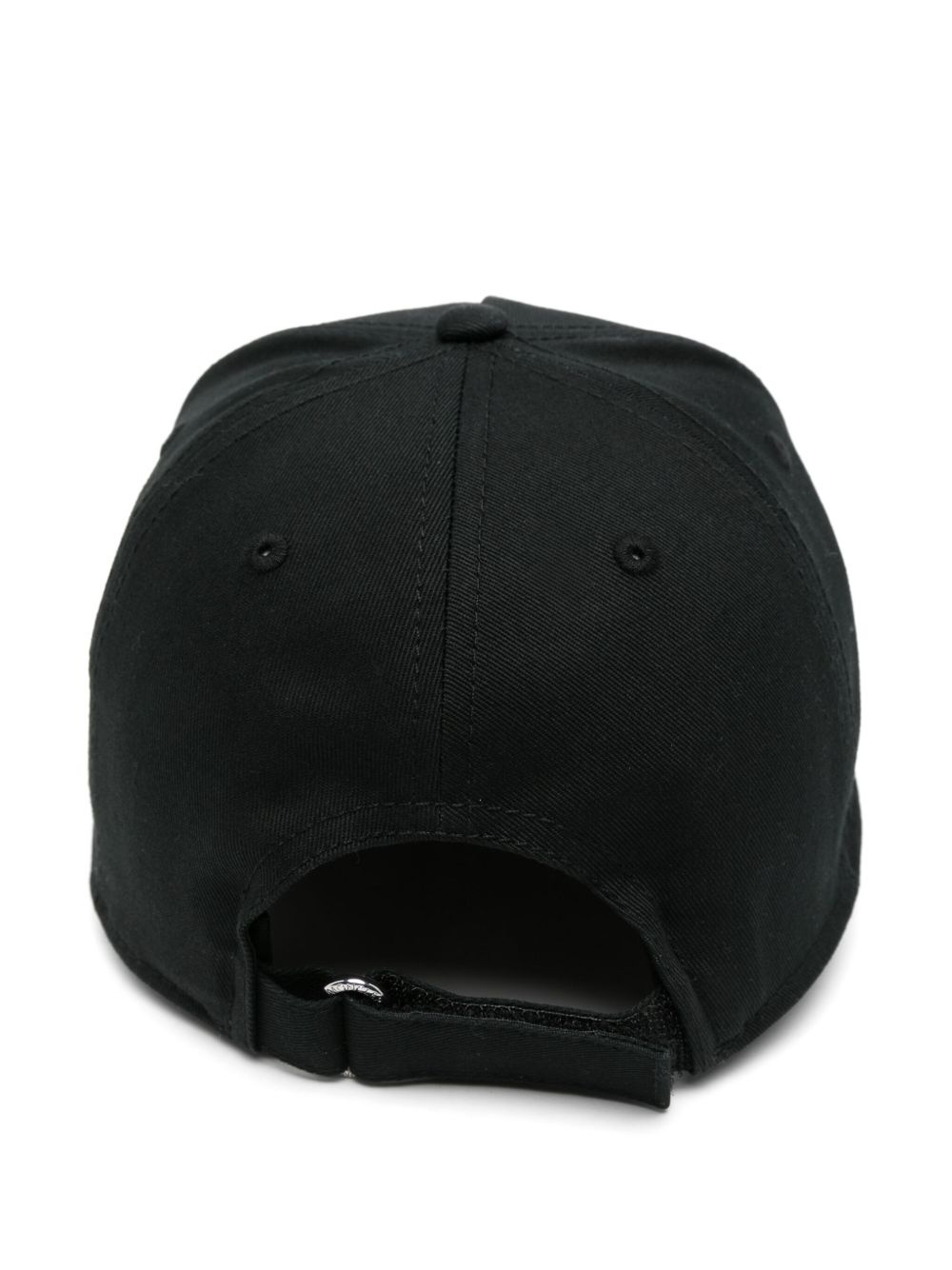 logo-embroidered gabardine cap - 2