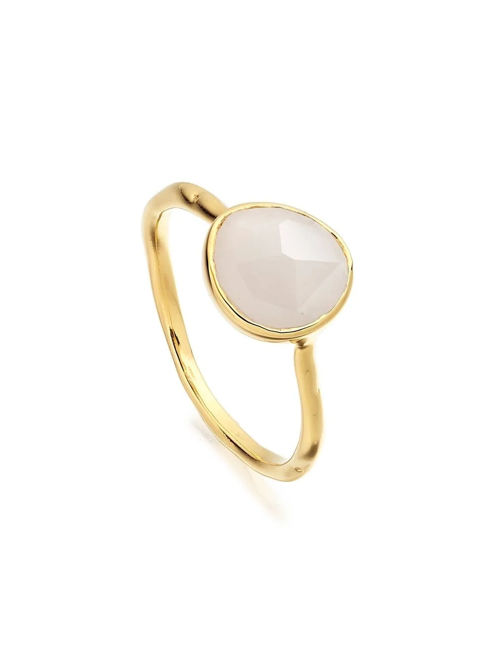 Siren Stacking Moonstone ring - 1