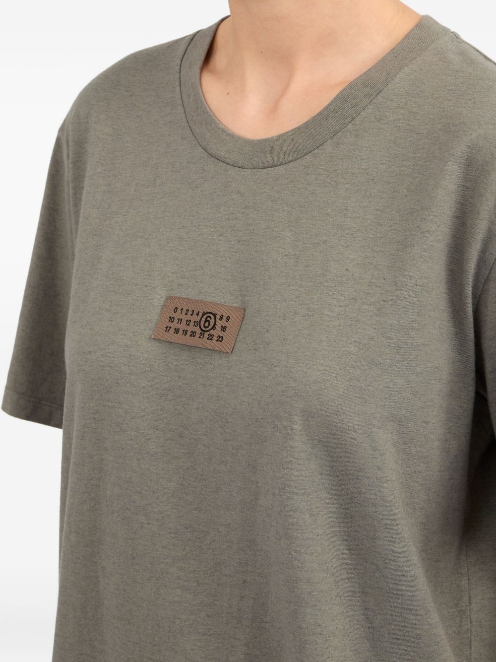 cotton T-shirt - 6