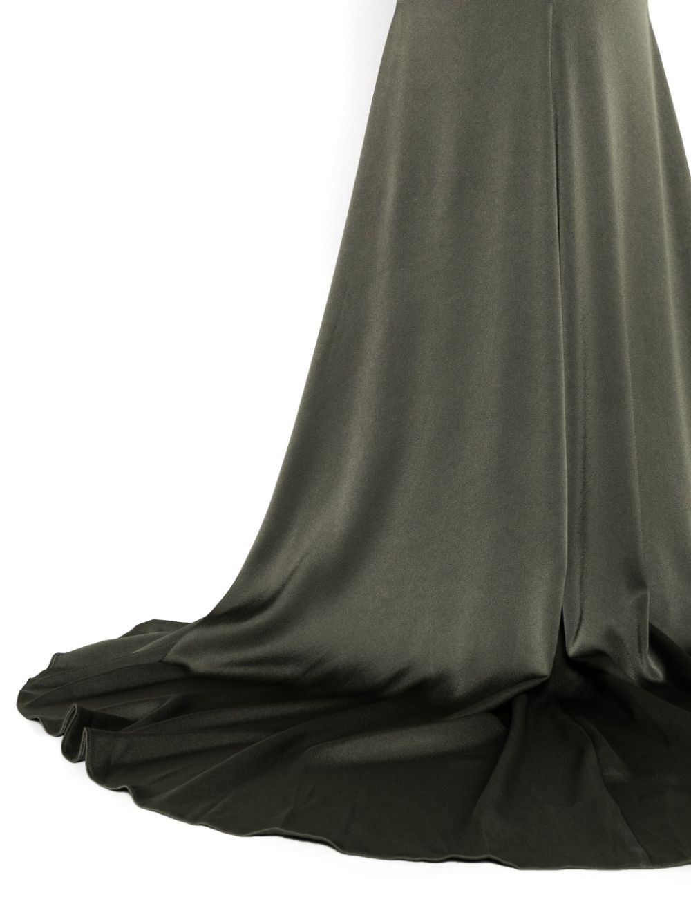 strapless floor-length gown - 5
