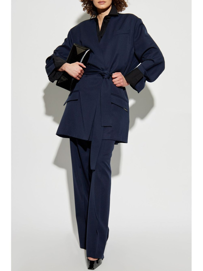 THE ATTICO belted jacket outlook