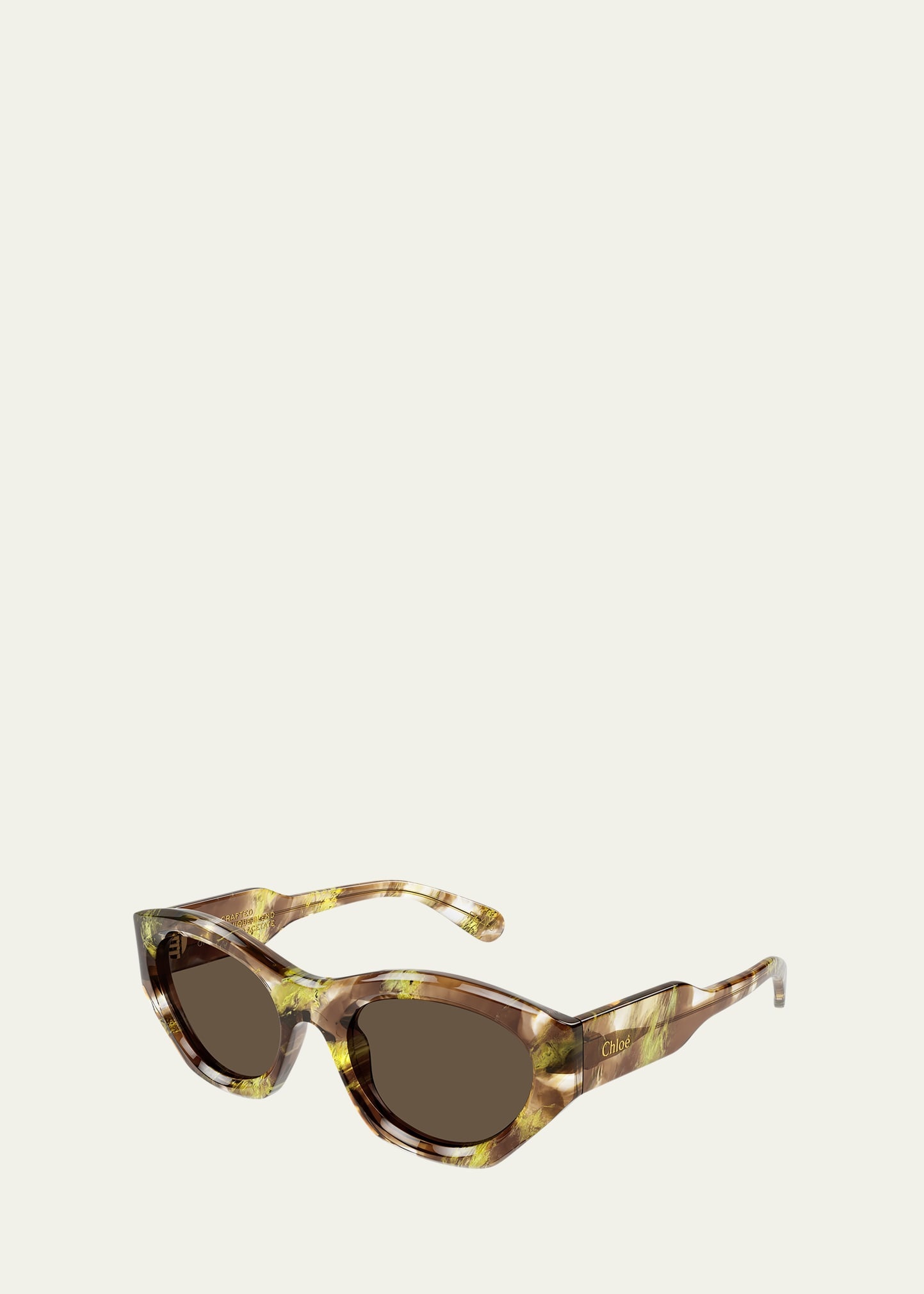 Logo Acetate Cat-Eye Sunglasses - 2