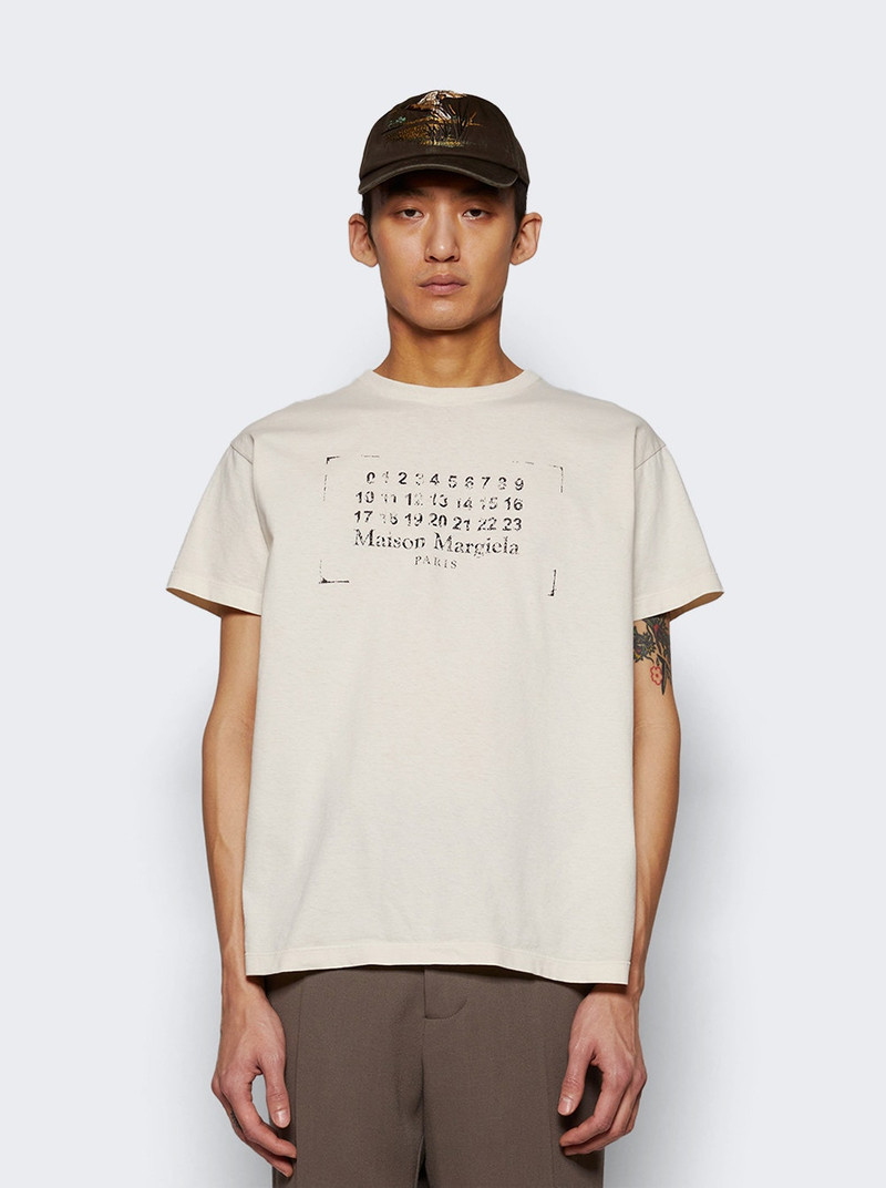 Maison Margiela Logo Tee Butter outlook