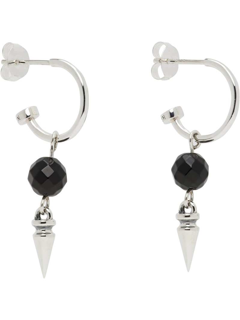 STOLEN GIRLFRIENDS CLUB Silver Punk Orb Sleepers Earrings outlook