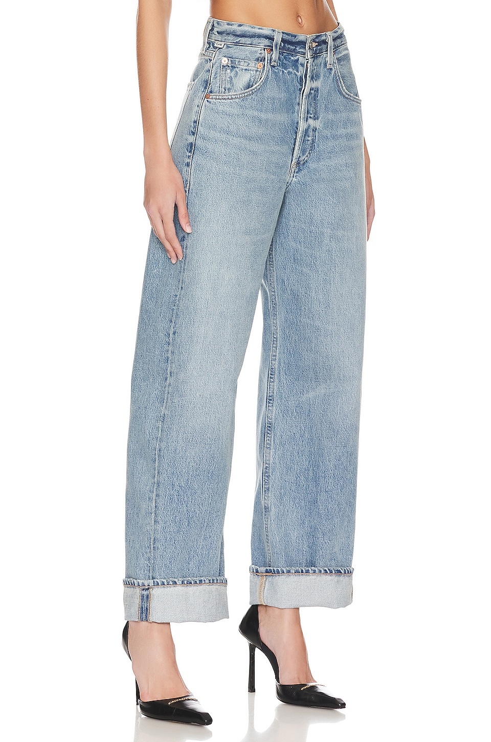 Ayla Baggy Cuffed Crop - 2