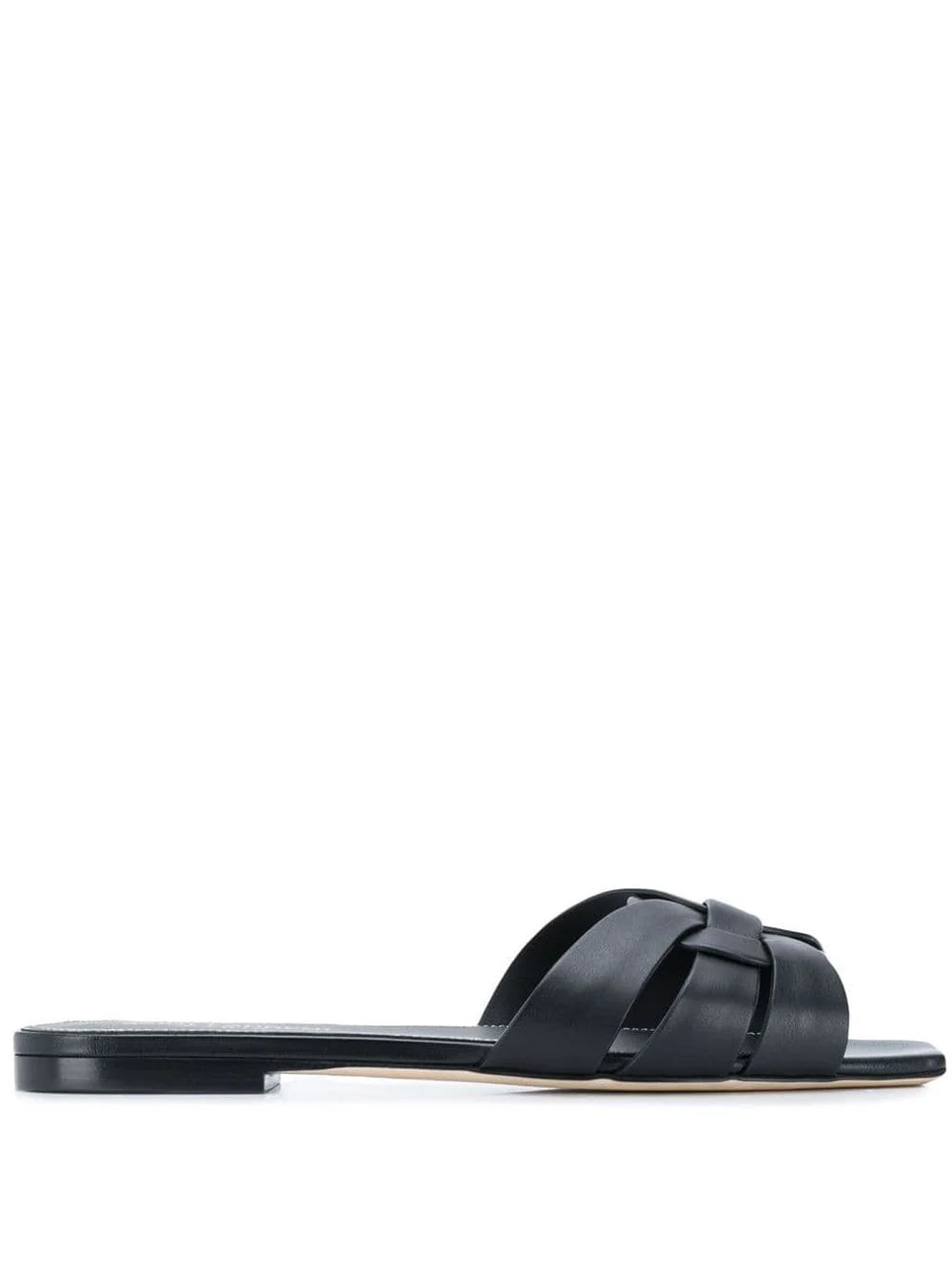 Tribute Leather Flat Sandals - 1
