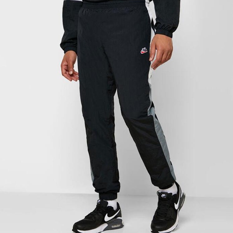 Nike As Sportswear He Wr Pant Wvn Sign 'Black Grey' CJ5485-011 - 3