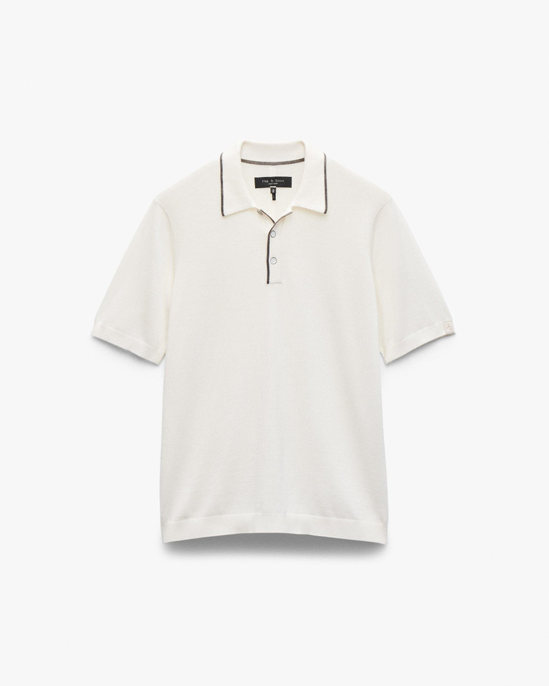 Crawford Wool-Cashmere Knit Polo 2
