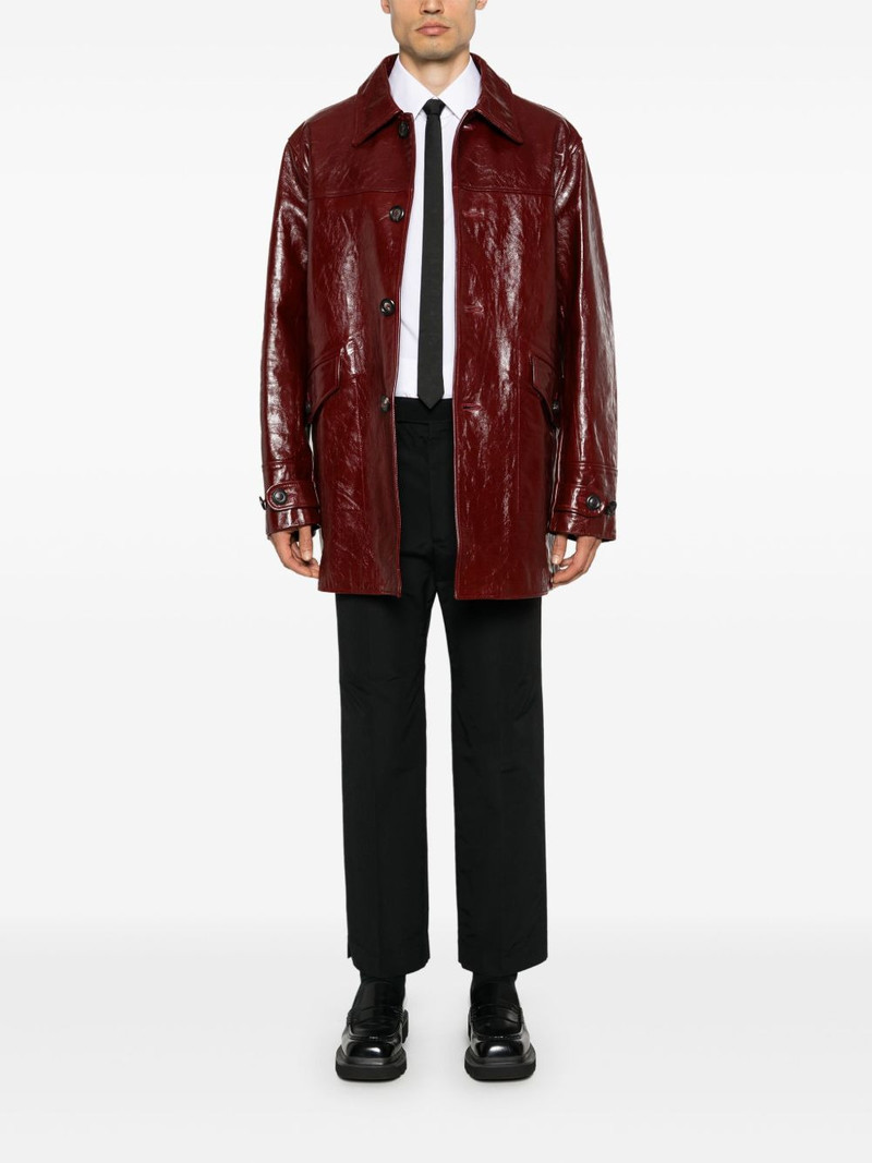 GUCCI cropped poplin chino trousers outlook