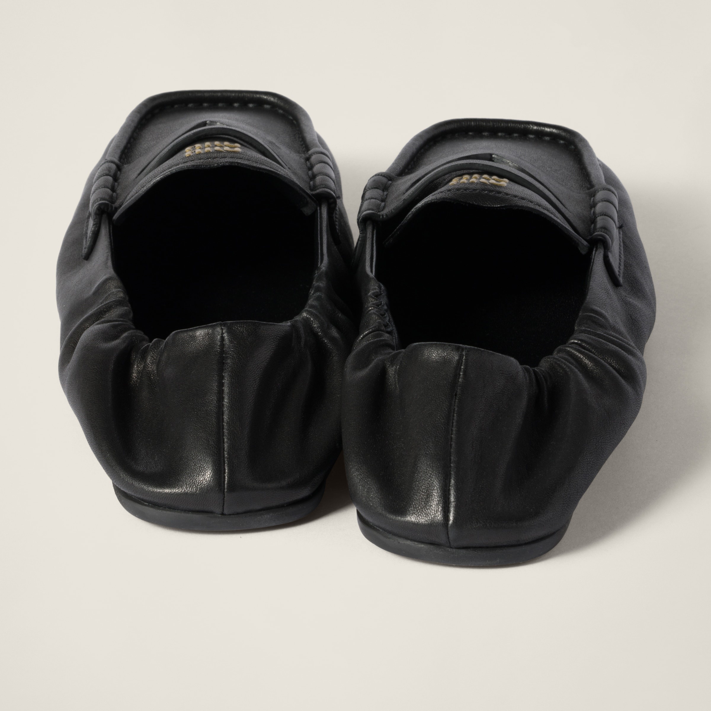 Nappa leather loafers - 3