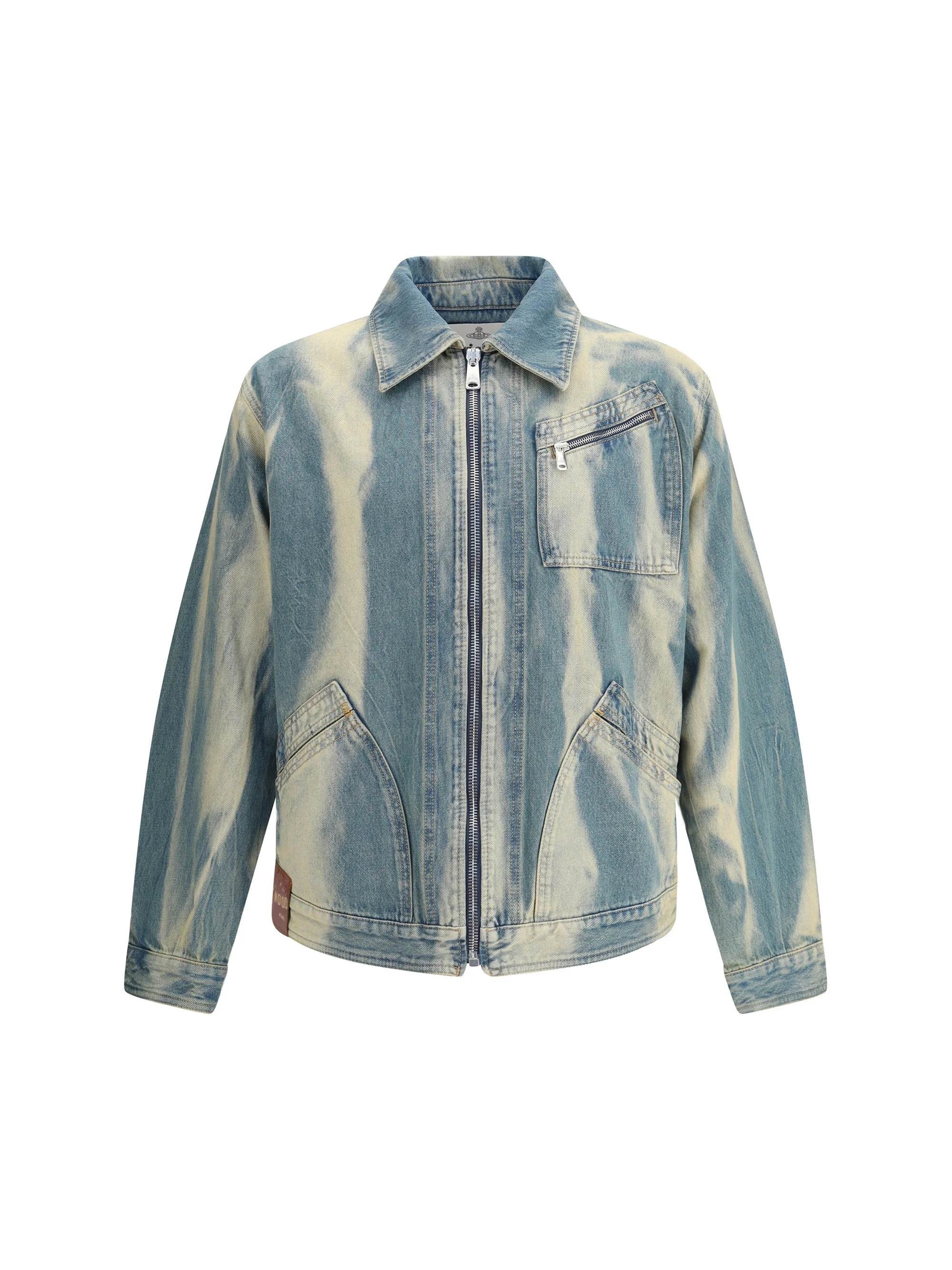 Vivienne Westwood Men Piranha Denim Jacket - 1