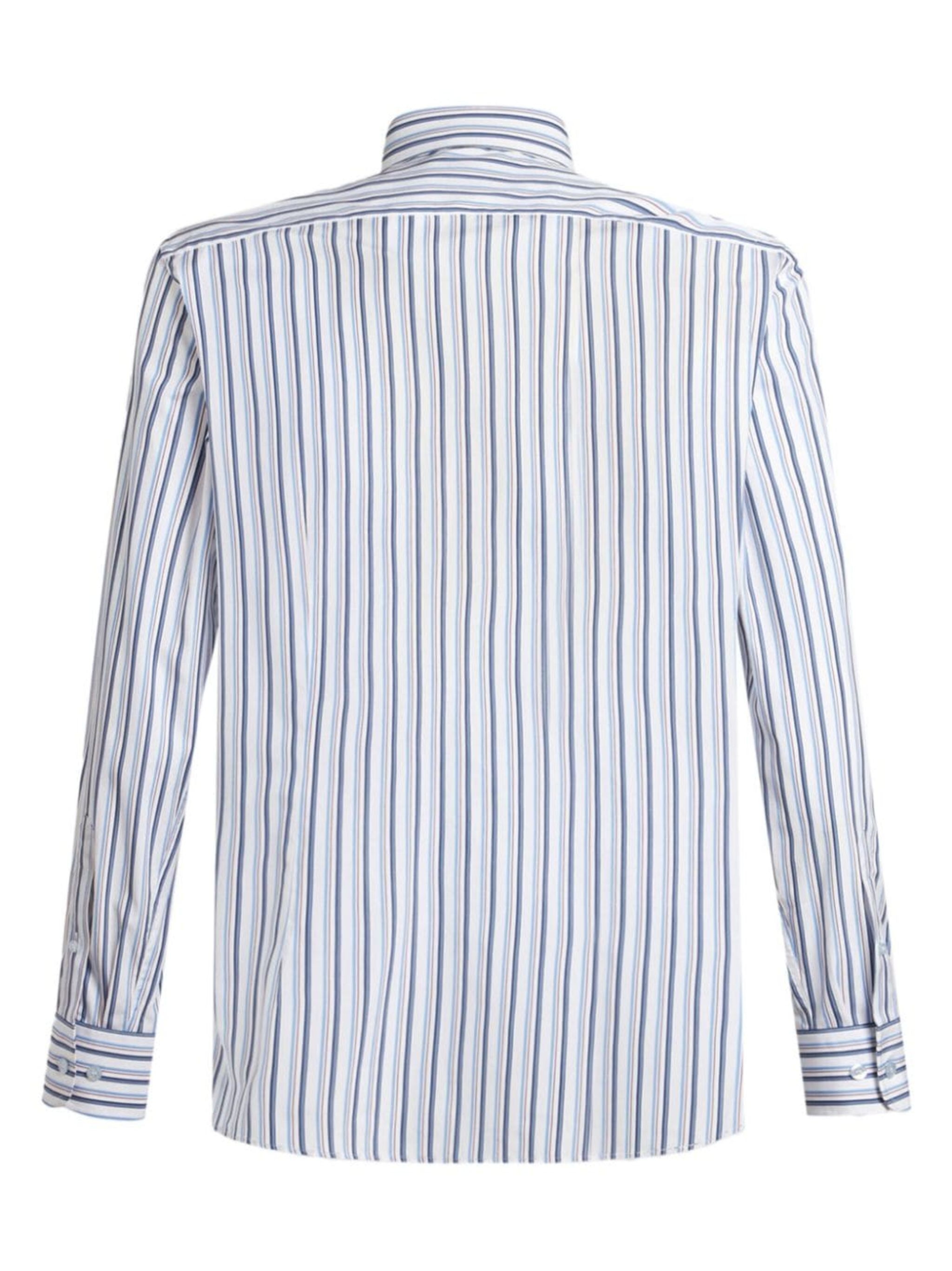 striped cotton shirt - 7