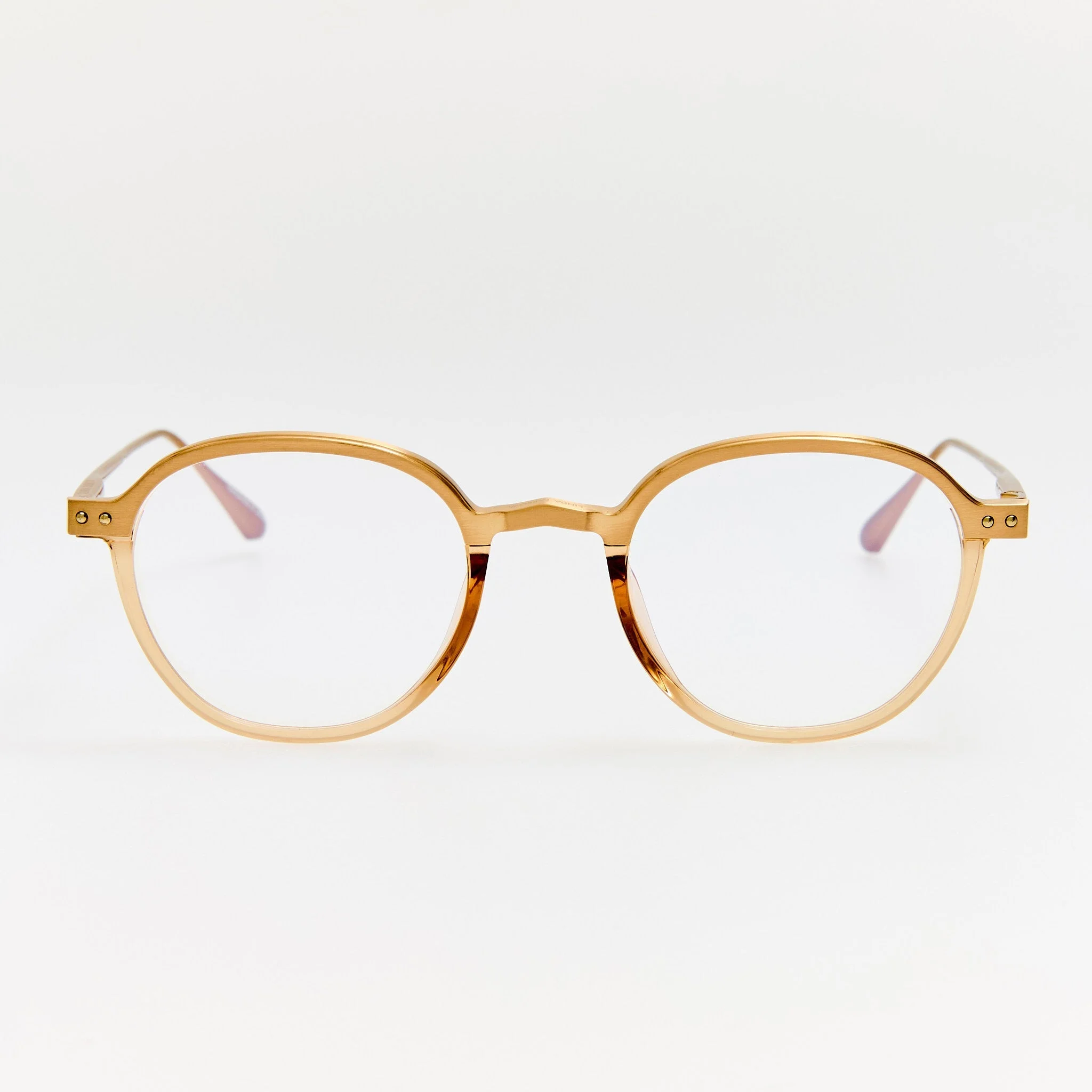 Devon Optical in Matt Champagne and Honey - 1