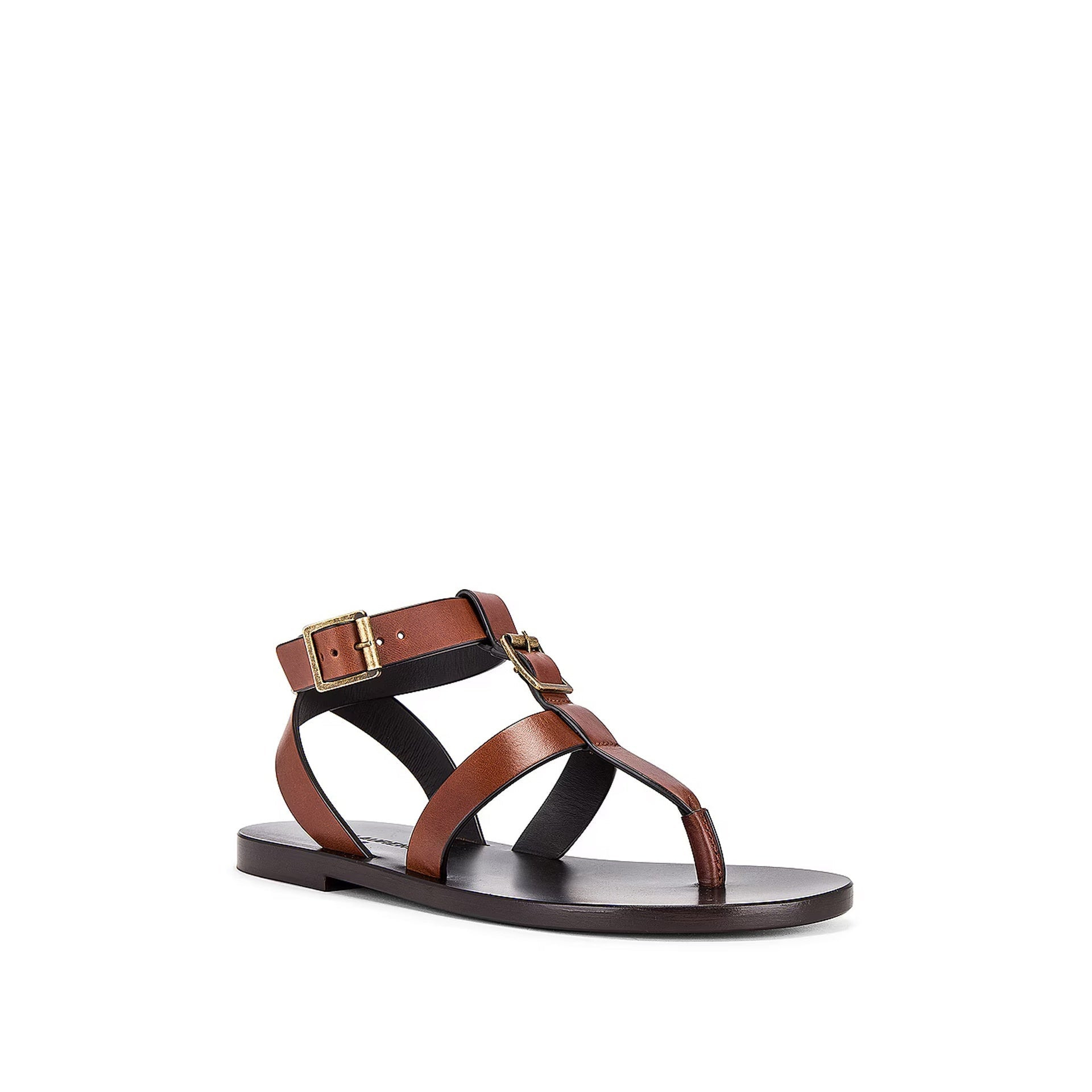 Saint Laurent Hardy Leather Sandals Women - 2