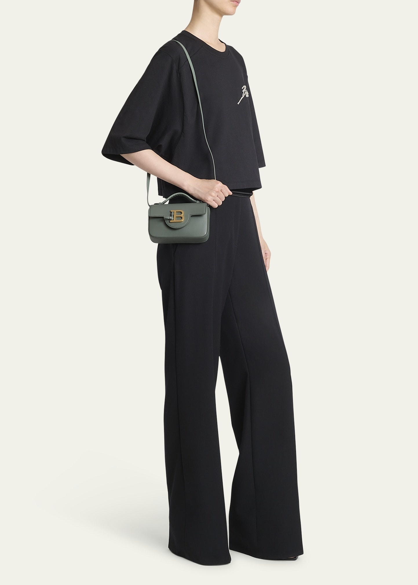 BBuzz 17 Mini Top-Handle Bag in Calfskin - 5