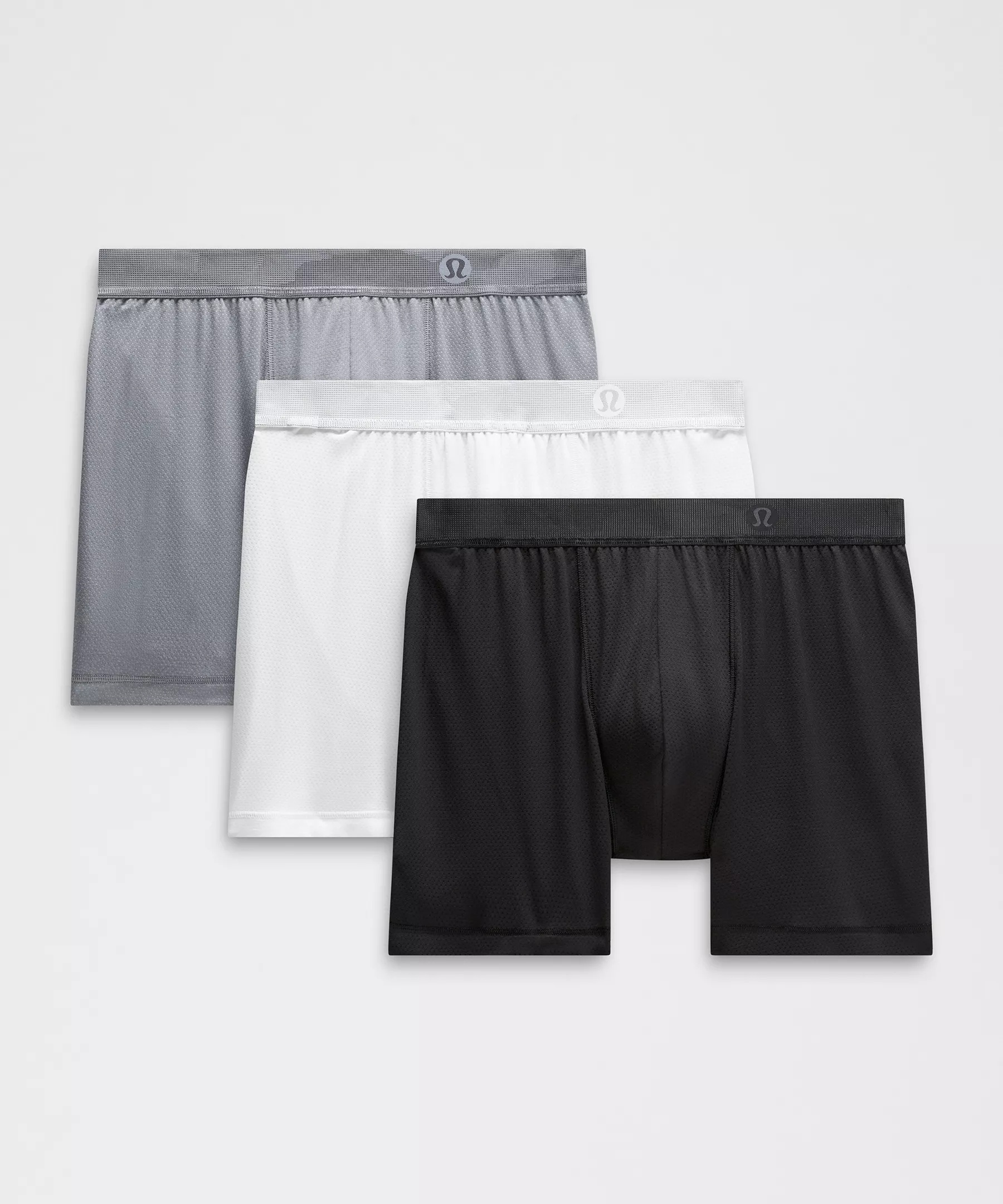 Always In Motion Mesh Boxer 5" *3 Pack - 1