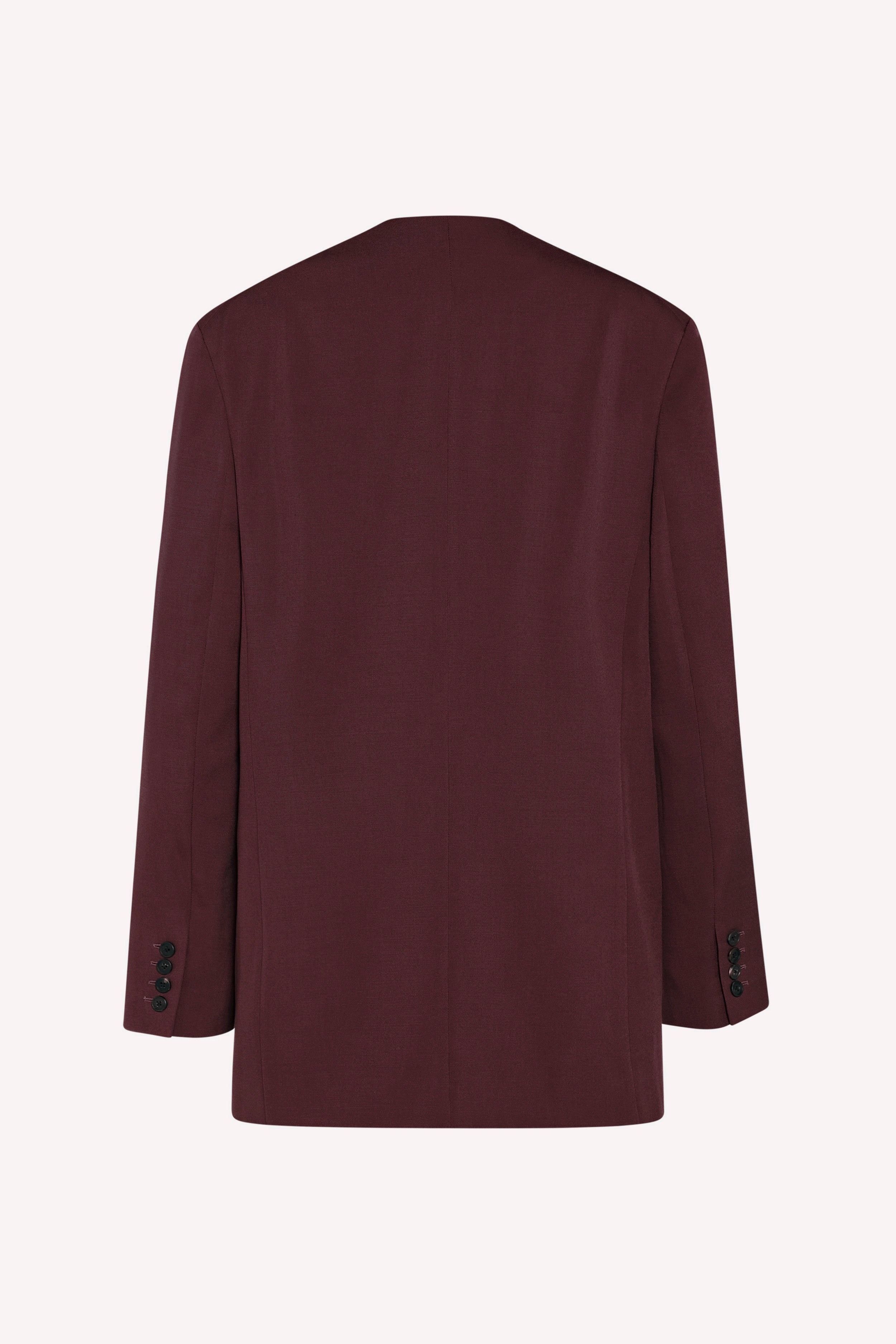 Fie Jacket in Virgin Wool and Silk - 2