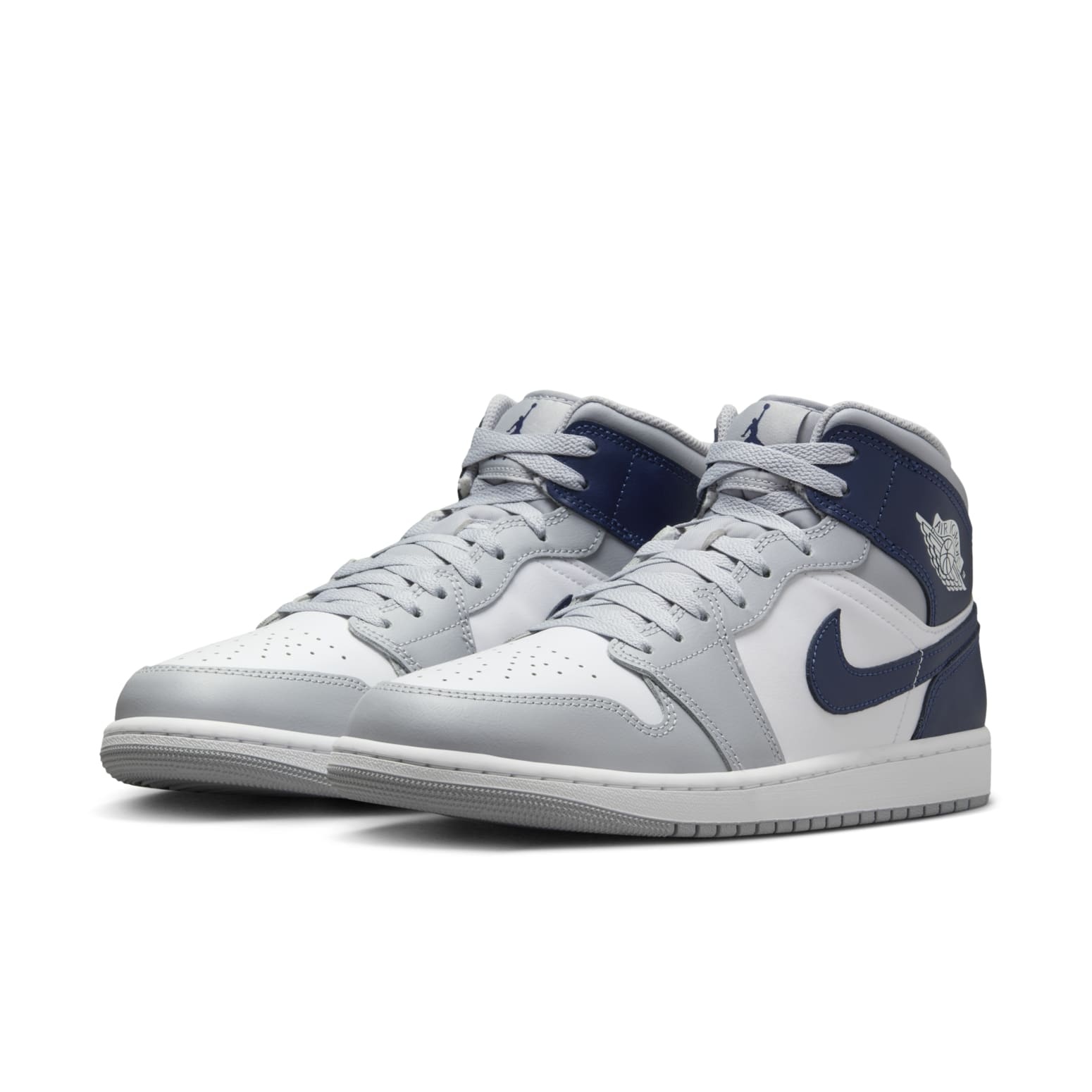 Air Jordan 1 Mid 'Wolf Grey Midnight Navy'  DQ8426-104 - 2