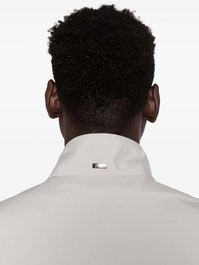 high-neck chest-pocket jacket 5