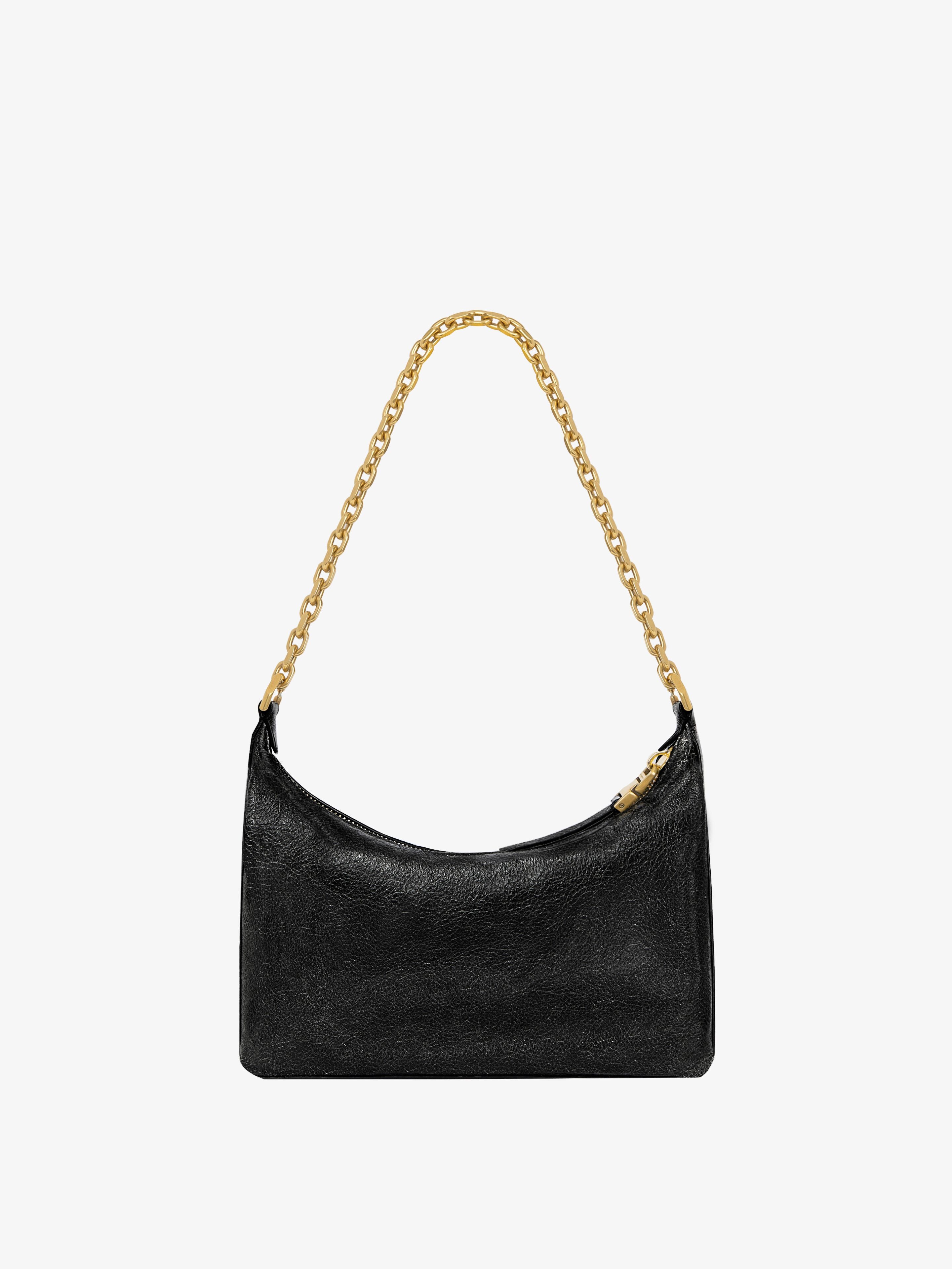 VOYOU BOYFRIEND PARTY BAG IN AGED LEATHER - 4