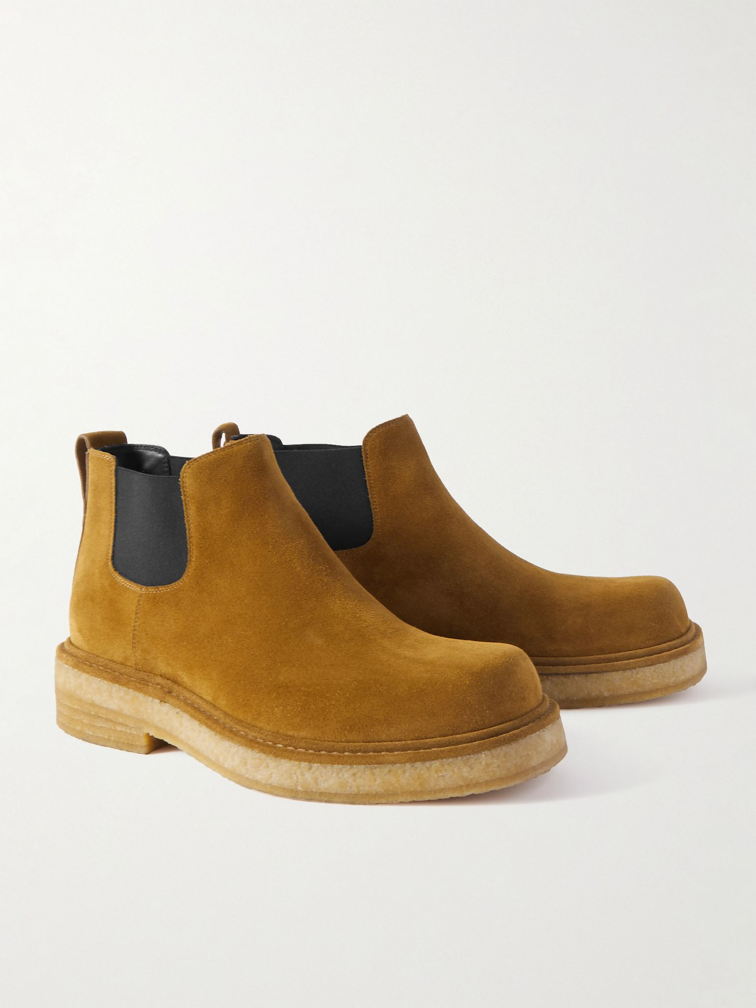 Haddock Suede Chelsea Boots Brown - 4