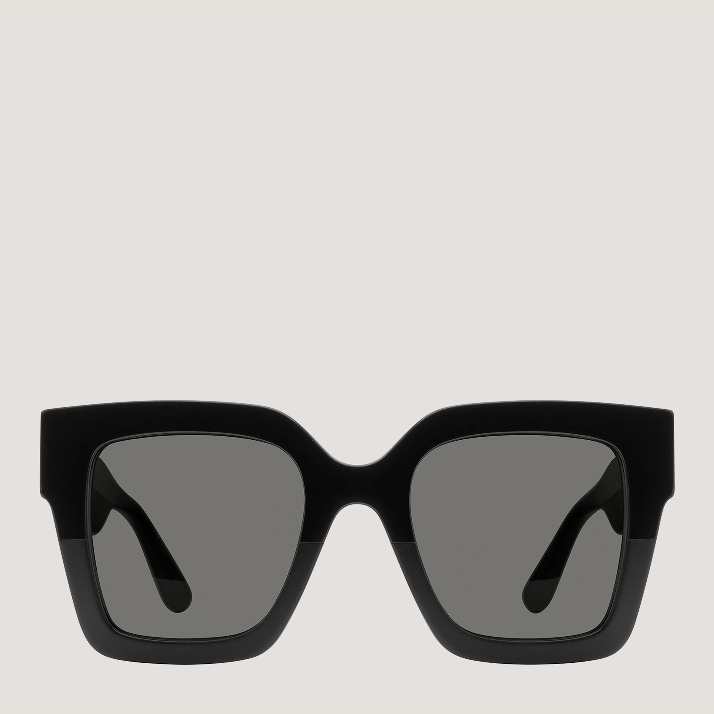 TWO-TONE OVERSIZED SQUARE SUNGLASSES - 1