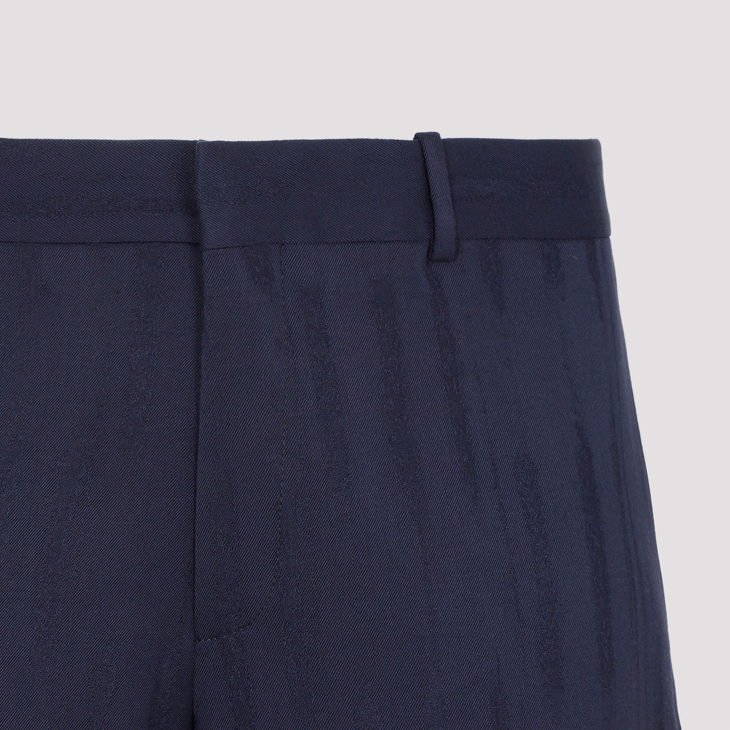 Off White Shibori Jacquard Slim Pant Men - 3