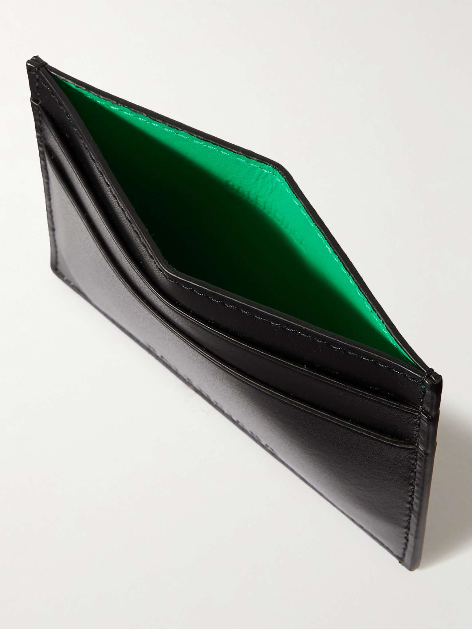 Logo-Debossed Leather Cardholder - 2