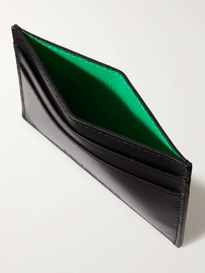 BALENCIAGA Logo-Debossed Leather Cardholder outlook