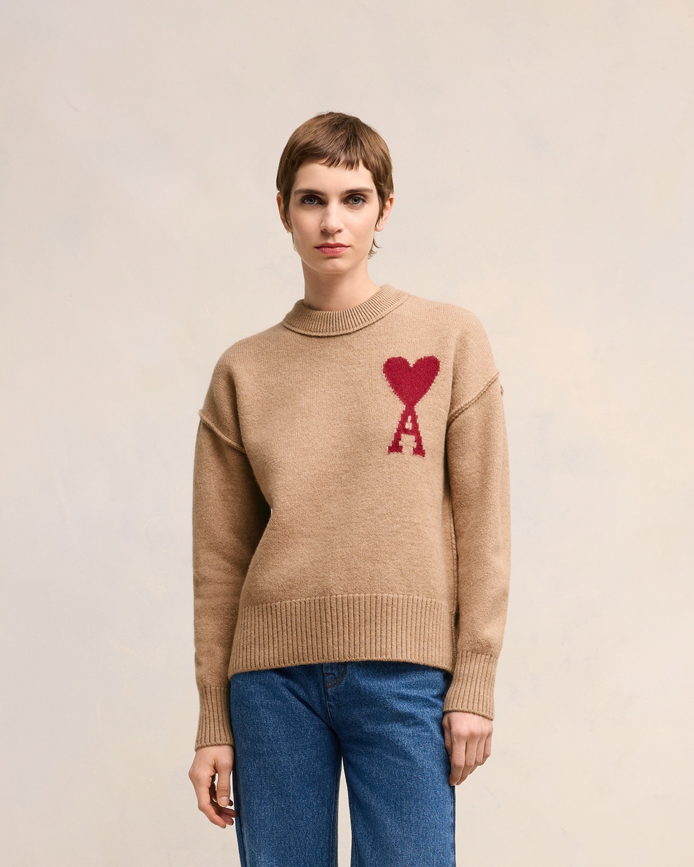 RED AMI DE COEUR SWEATER - 2