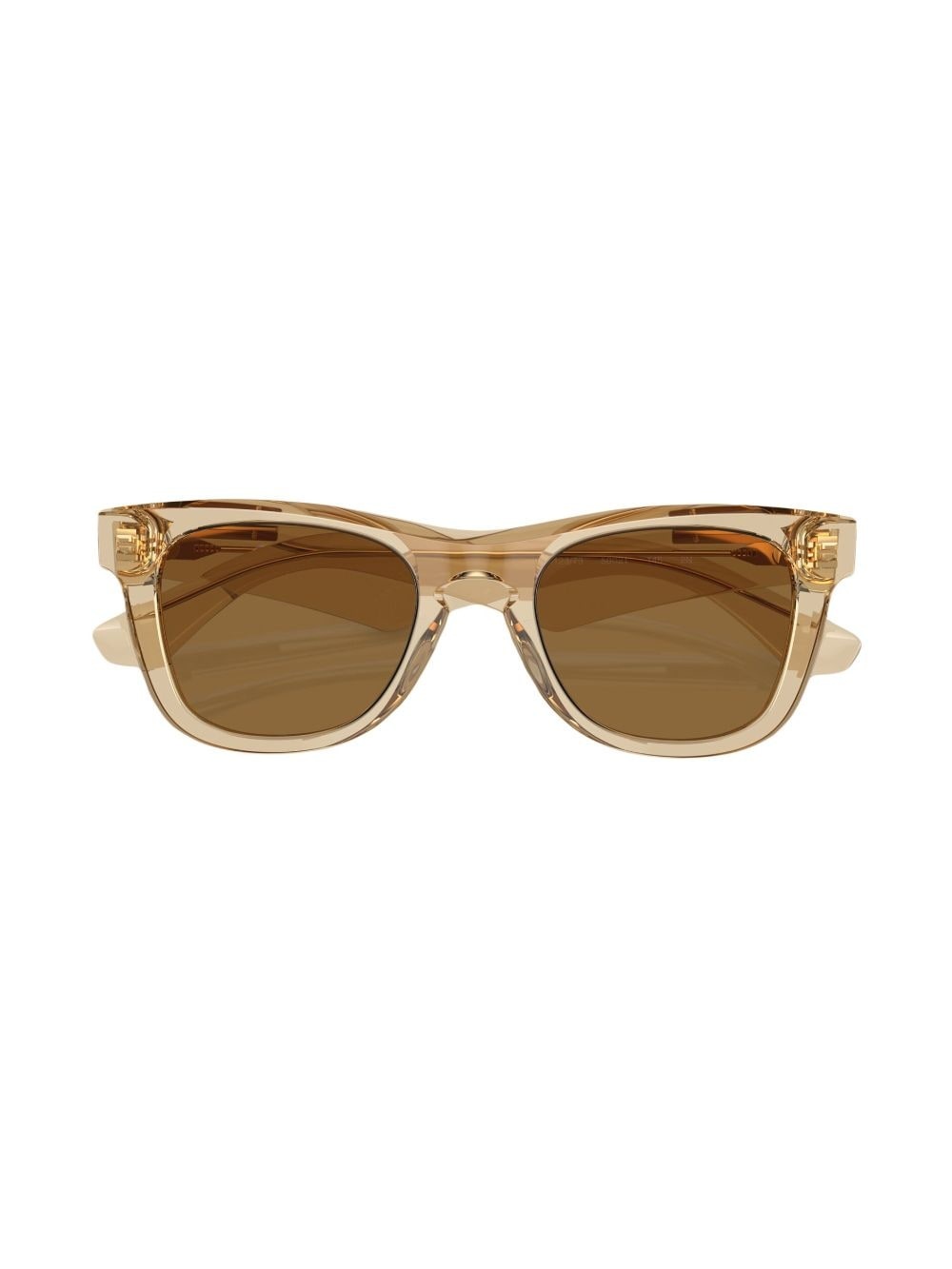 transparent-design square-frame sunglasses - 5