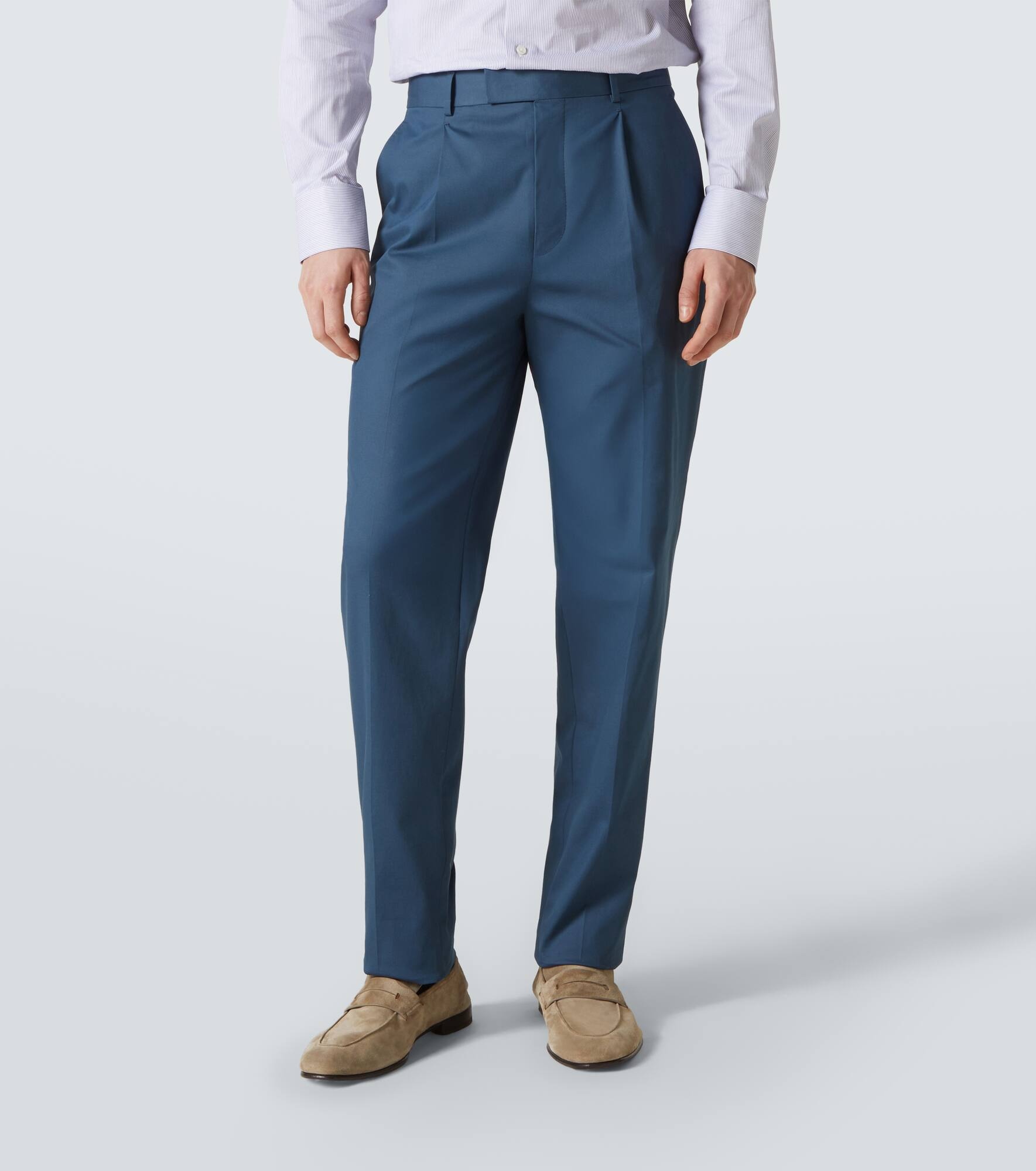 Cotton straight pants - 3