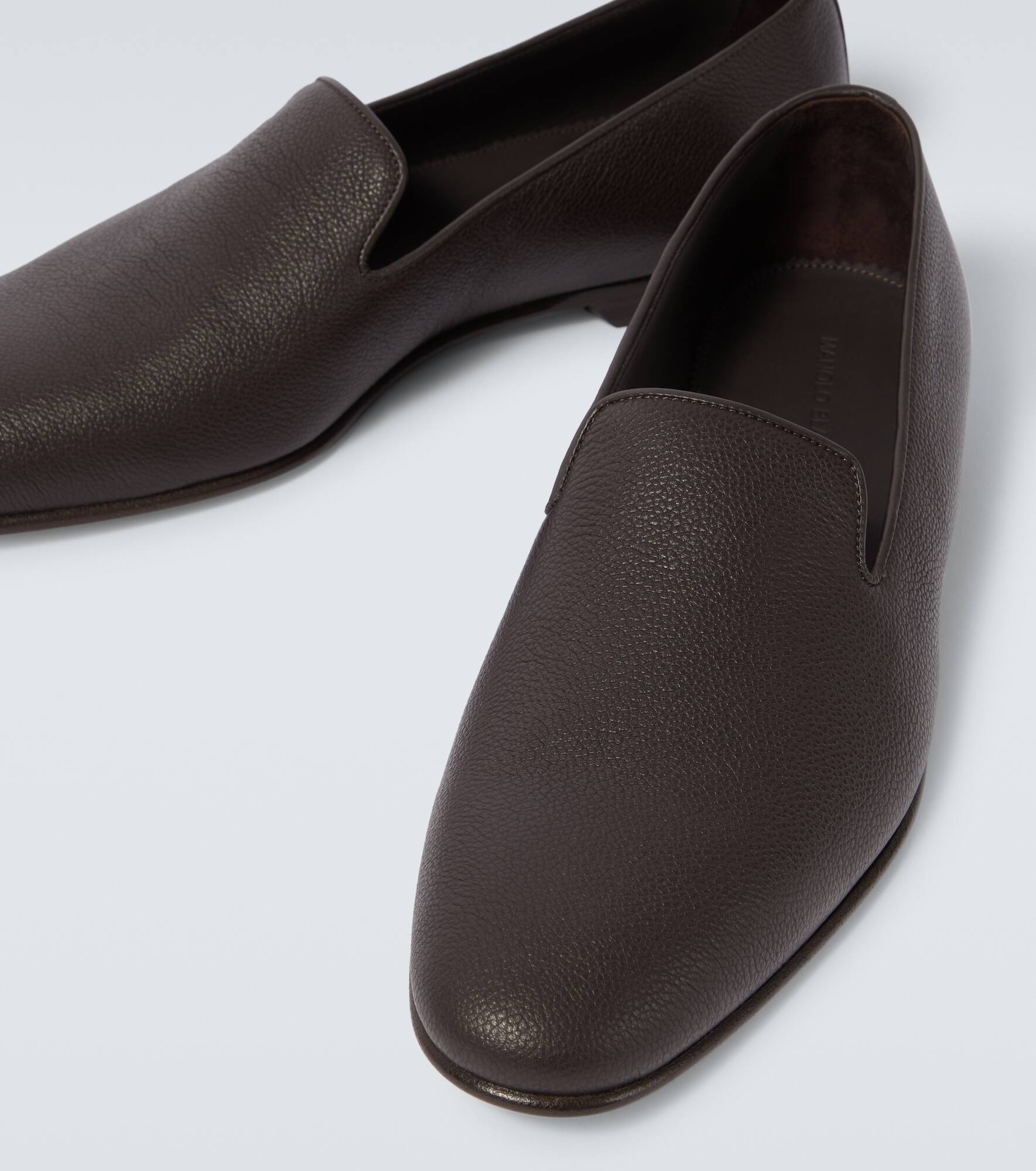 Leather loafers - 3