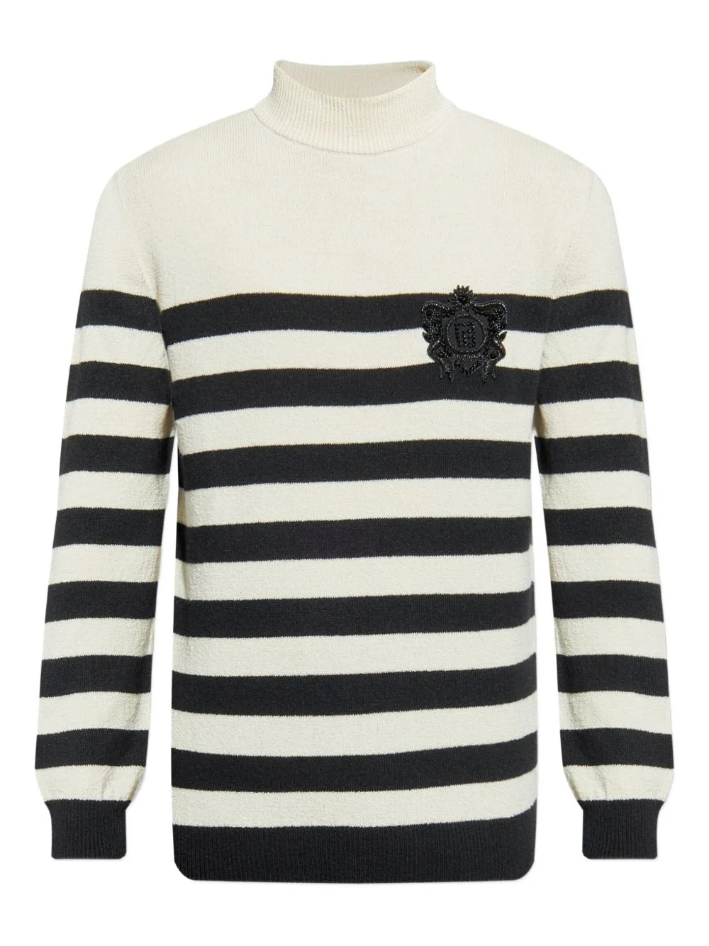 striped-pattern sweater - 1