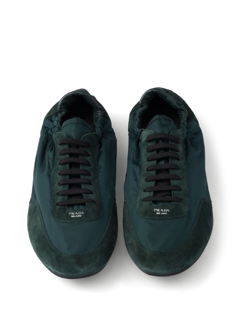 Collapse Re-Nylon suede sneakers - 5