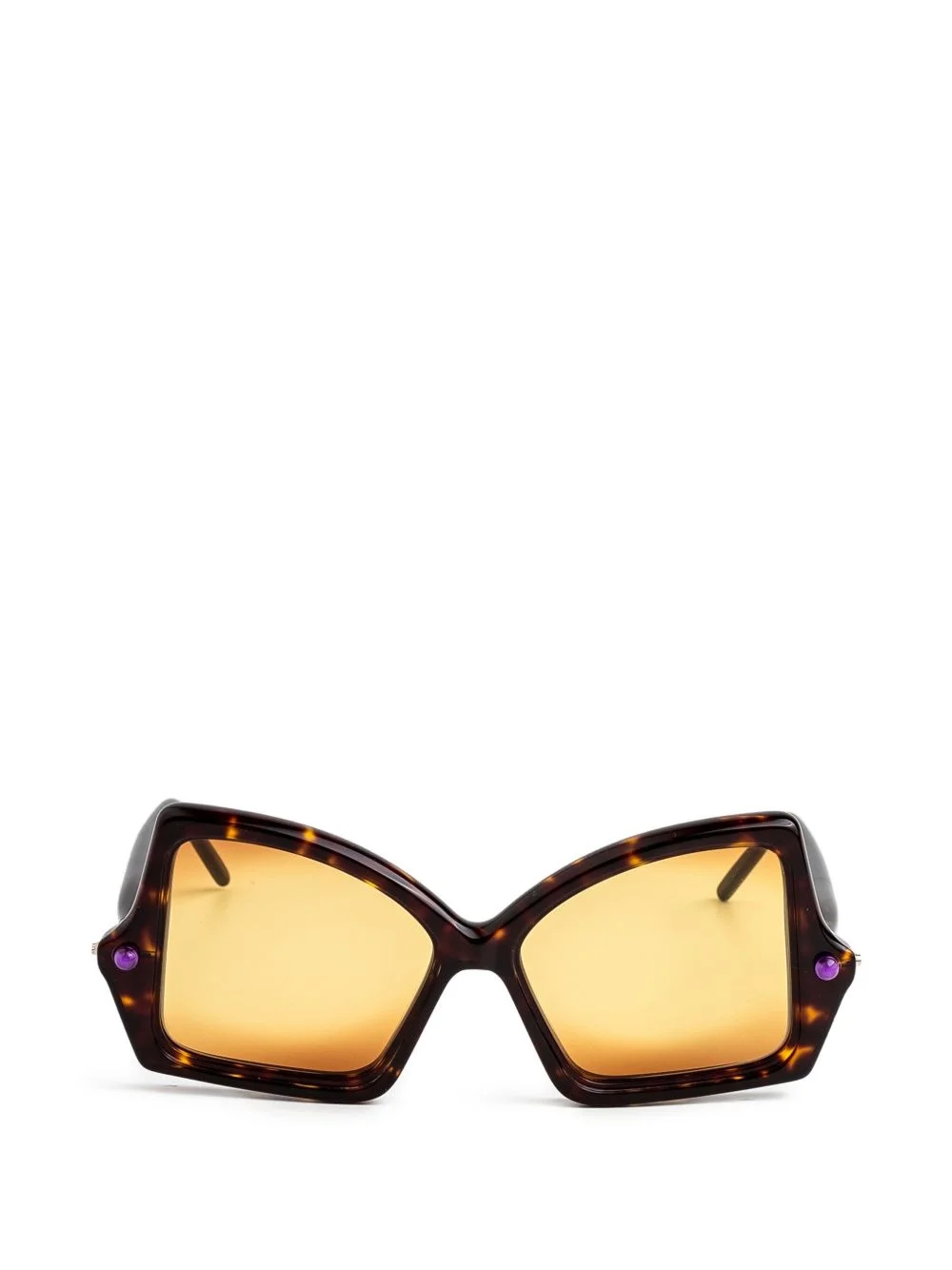P30 geometric-frame sunglasses - 1