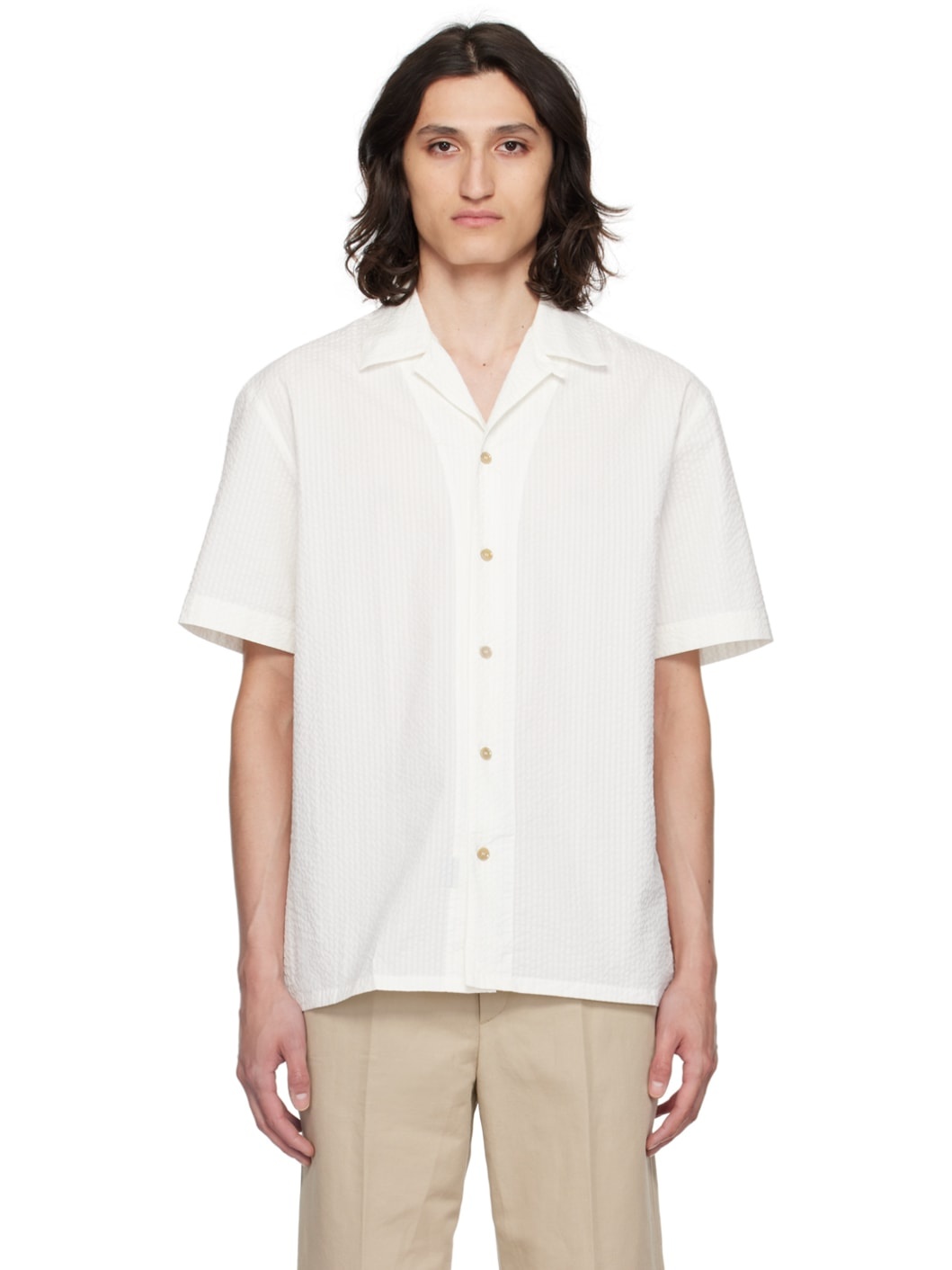 Off-White Relaxed Shirt - 1