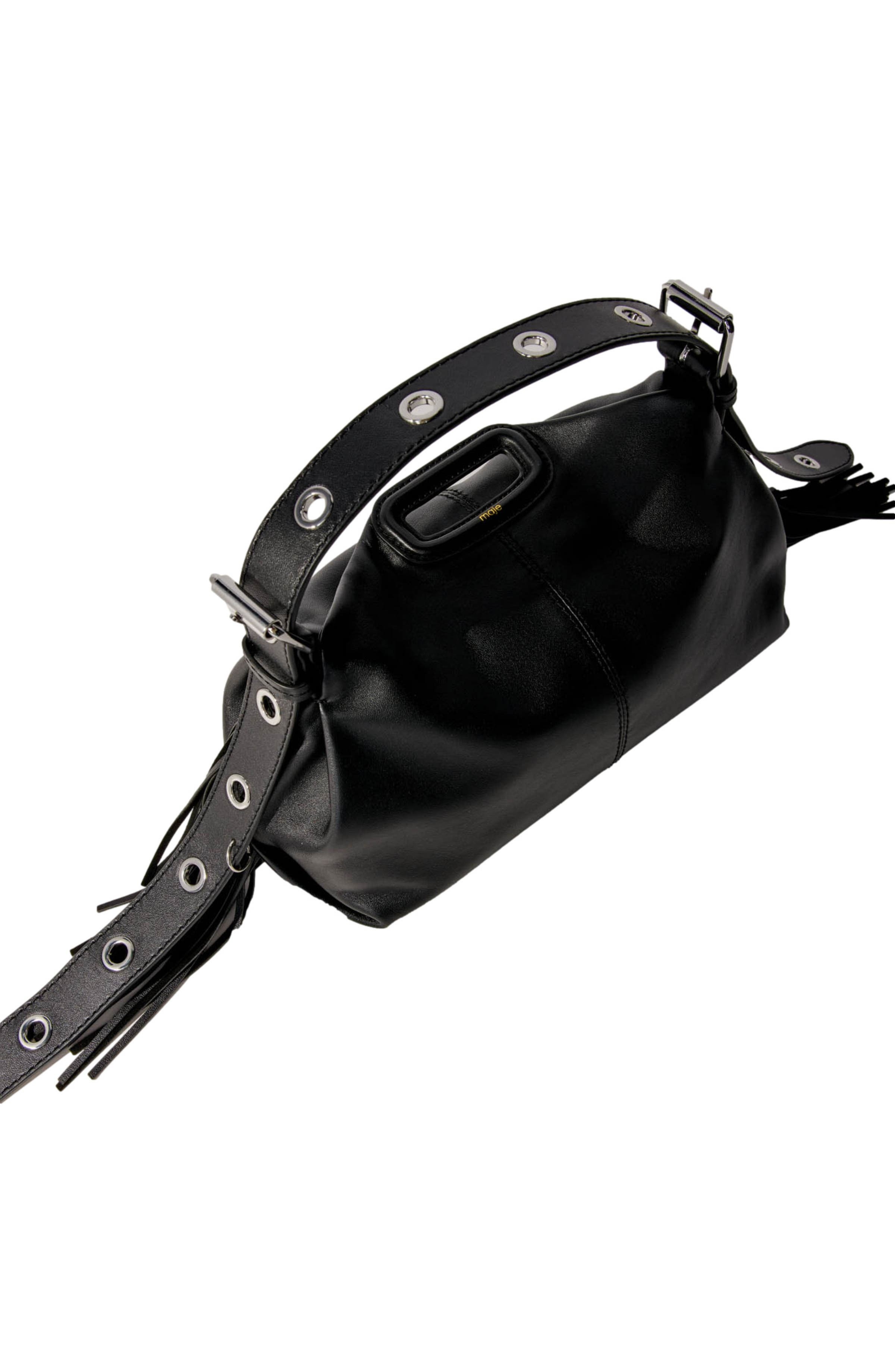 maje Smooth leather Miss M bag in Black at Nordstrom - 4