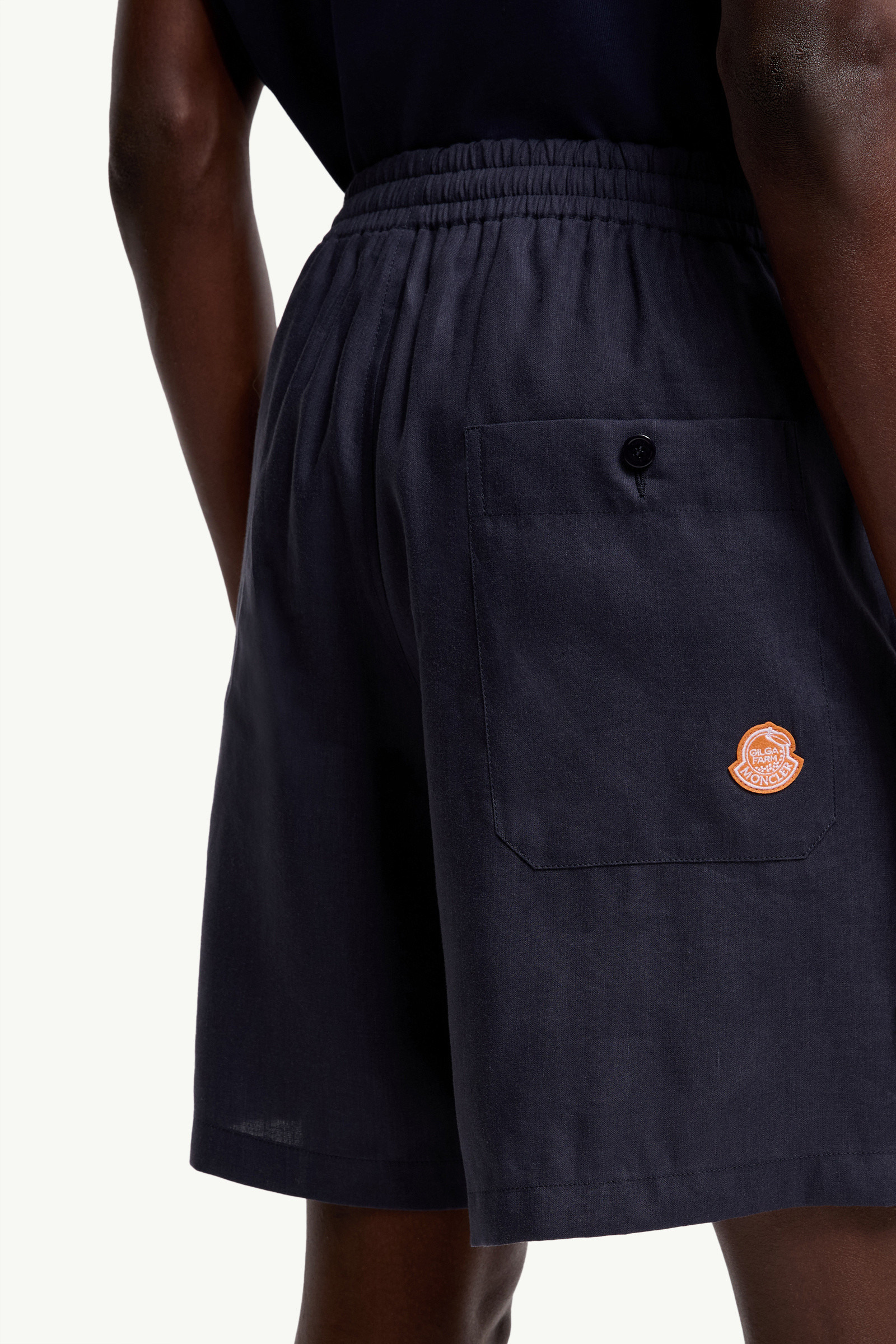 Moncler x Gilga Farm by Donald Glover Linen Blend Shorts - 6