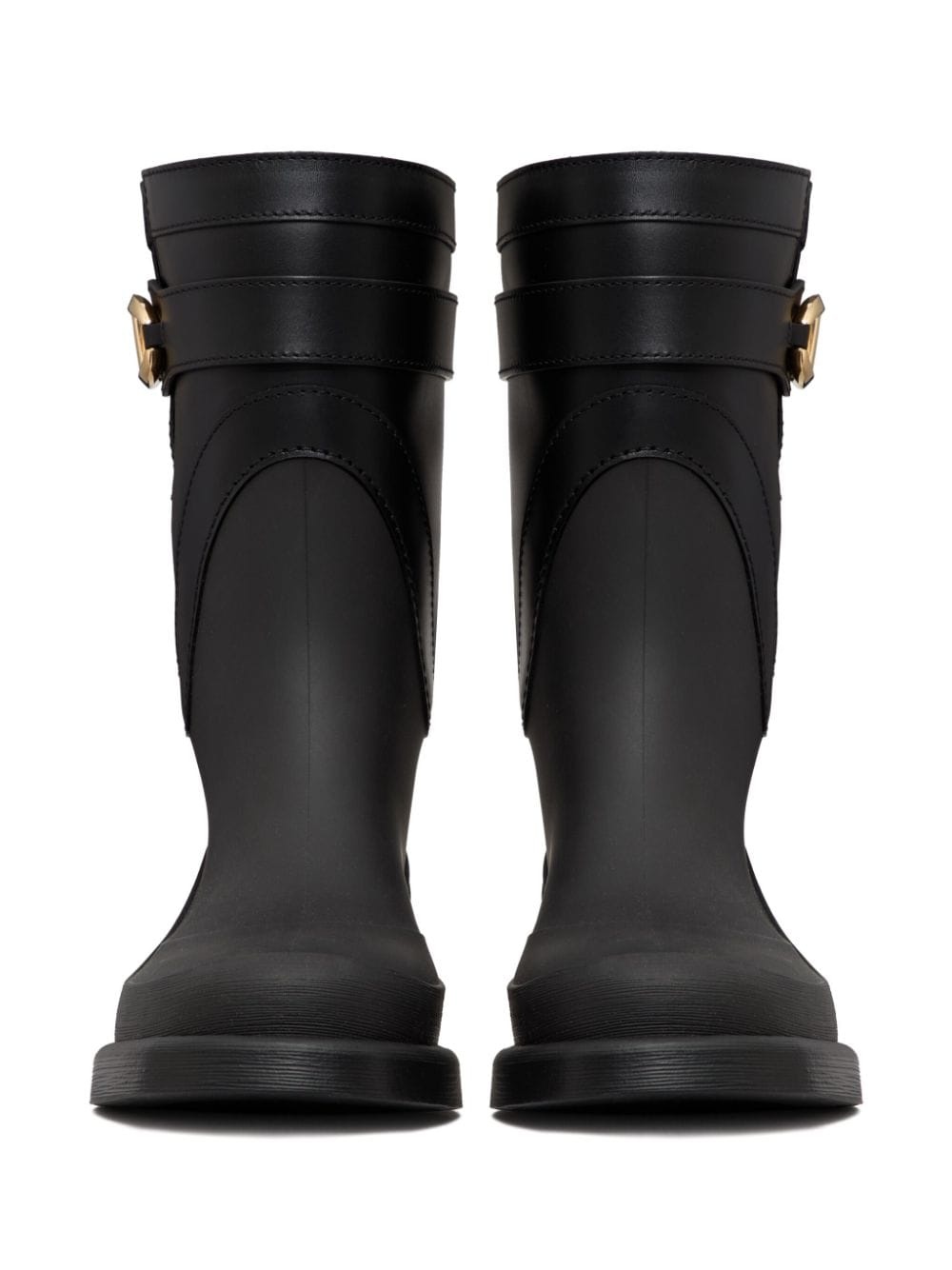 VLogo buckle boots - 4
