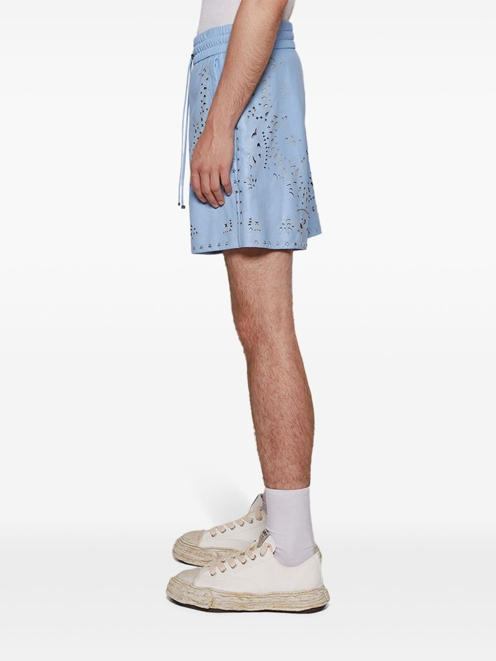 cut-out detailing shorts - 4