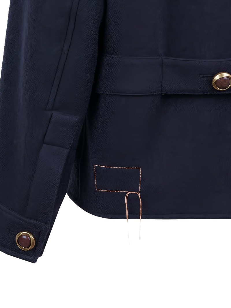 buttoned patch-pocket jacket 4