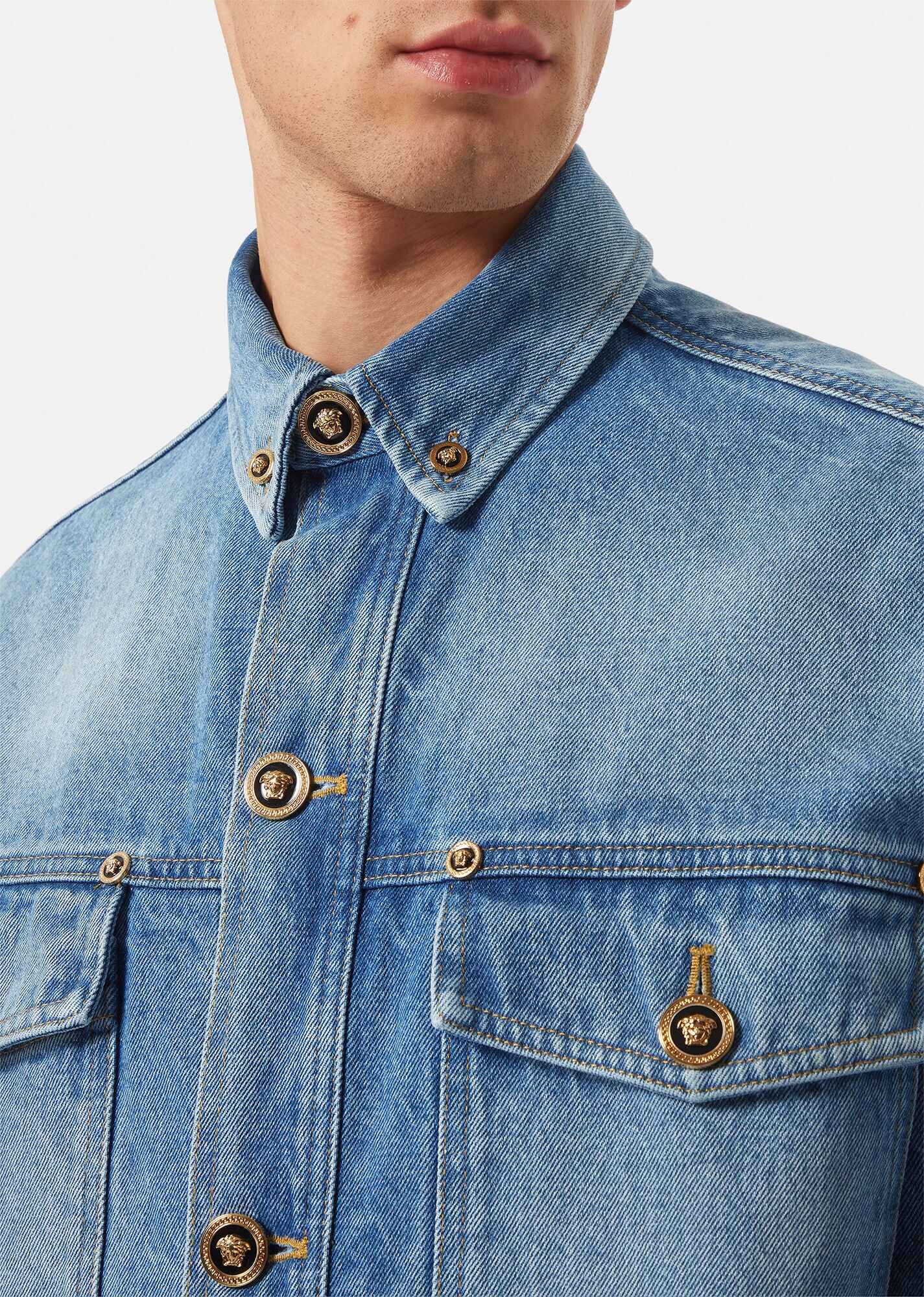 Medusa Denim Jacket - 5