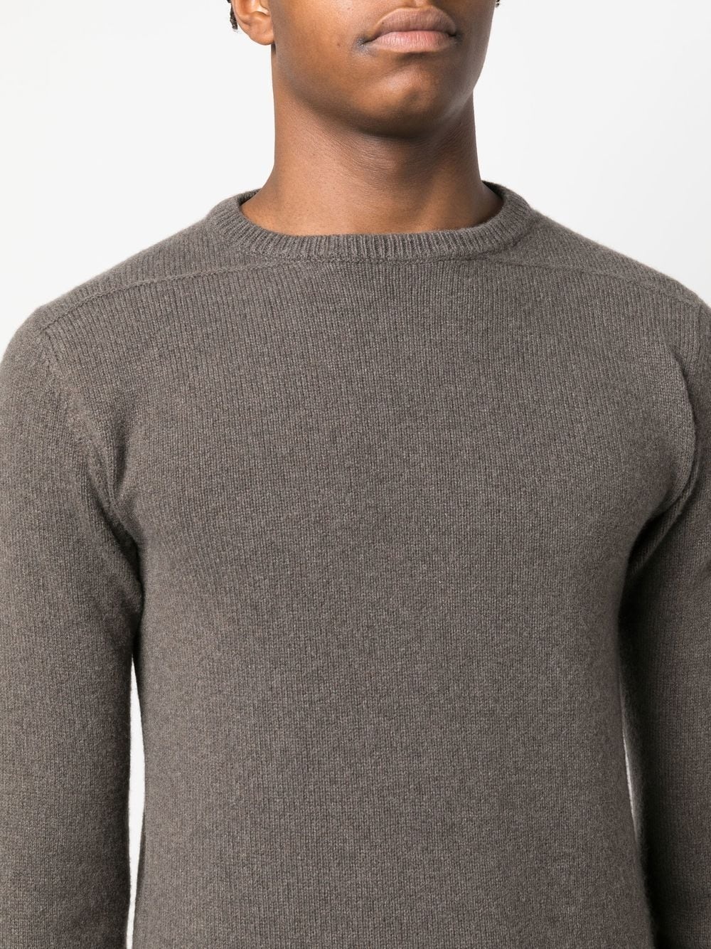 crew neck knitted jumper - 5