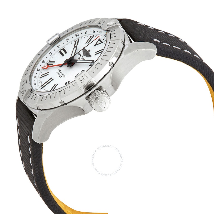 Breitling Avenger II Automatic Chronometer White Dial Men's Watch A32397101A1X1 - 2