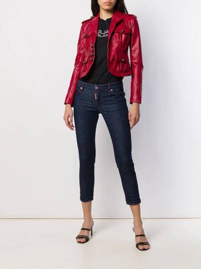 DSQUARED2 skinny cropped jeans outlook